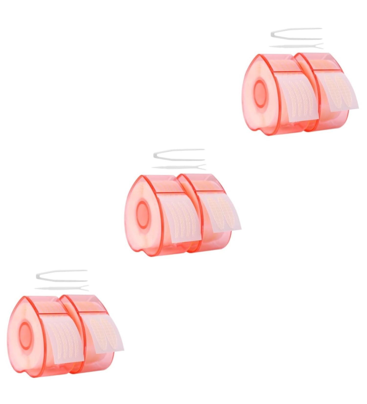 MAGICLULU 6 rolls Self-adhesive Strip Glue Strips Lift Ktape Tape Hooded Invisible Slim Sticker Double - Buy Online on GoSupps.com