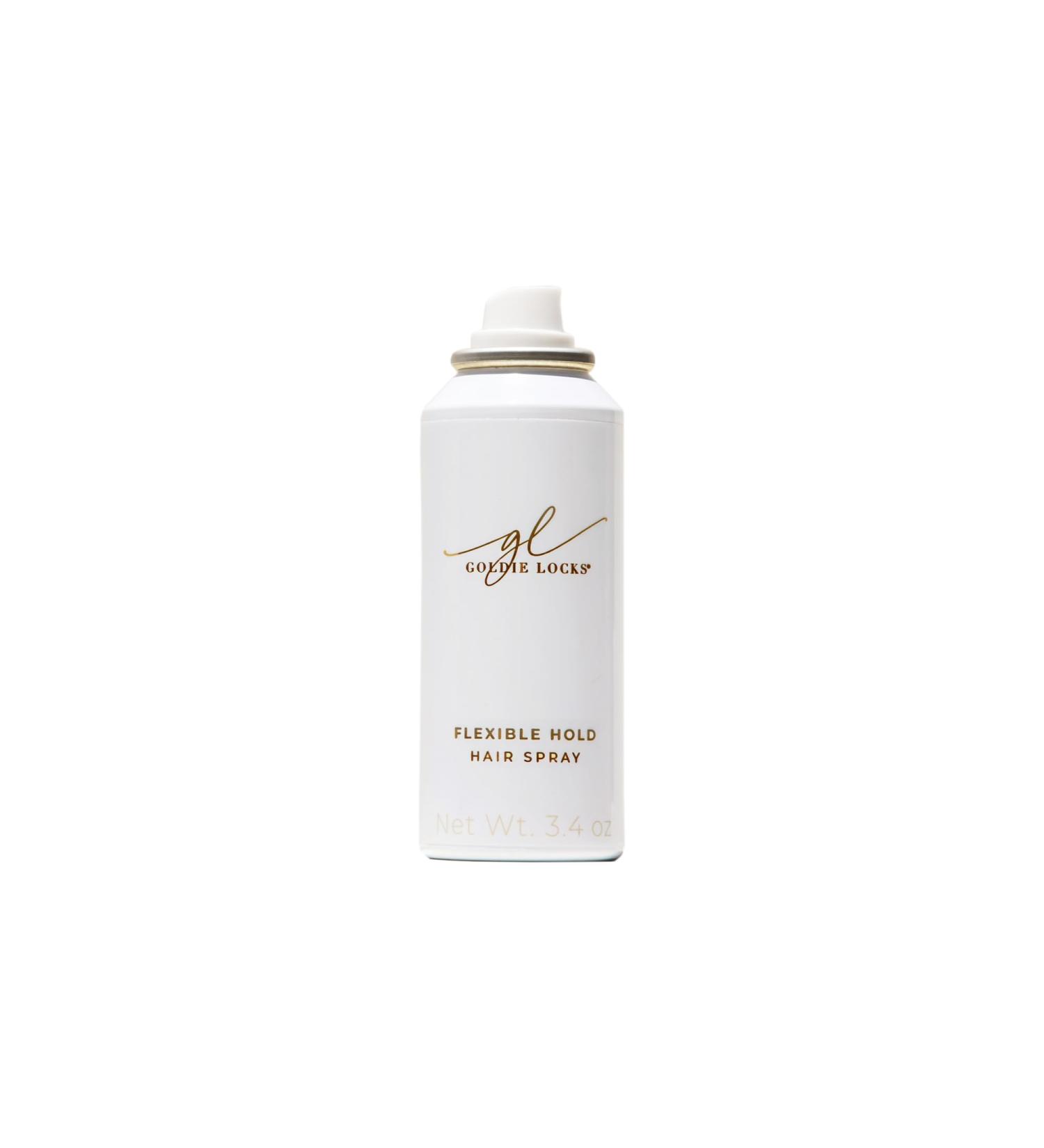 Goldie Locks Flexible Hold Hair Spray Brushable Finish For All Hair Types & Extensions Humidity Resistant Lightweight for Volume and Styling Control 3.4 oz 3.4 Ounce - Buy Online on GoSupps.com