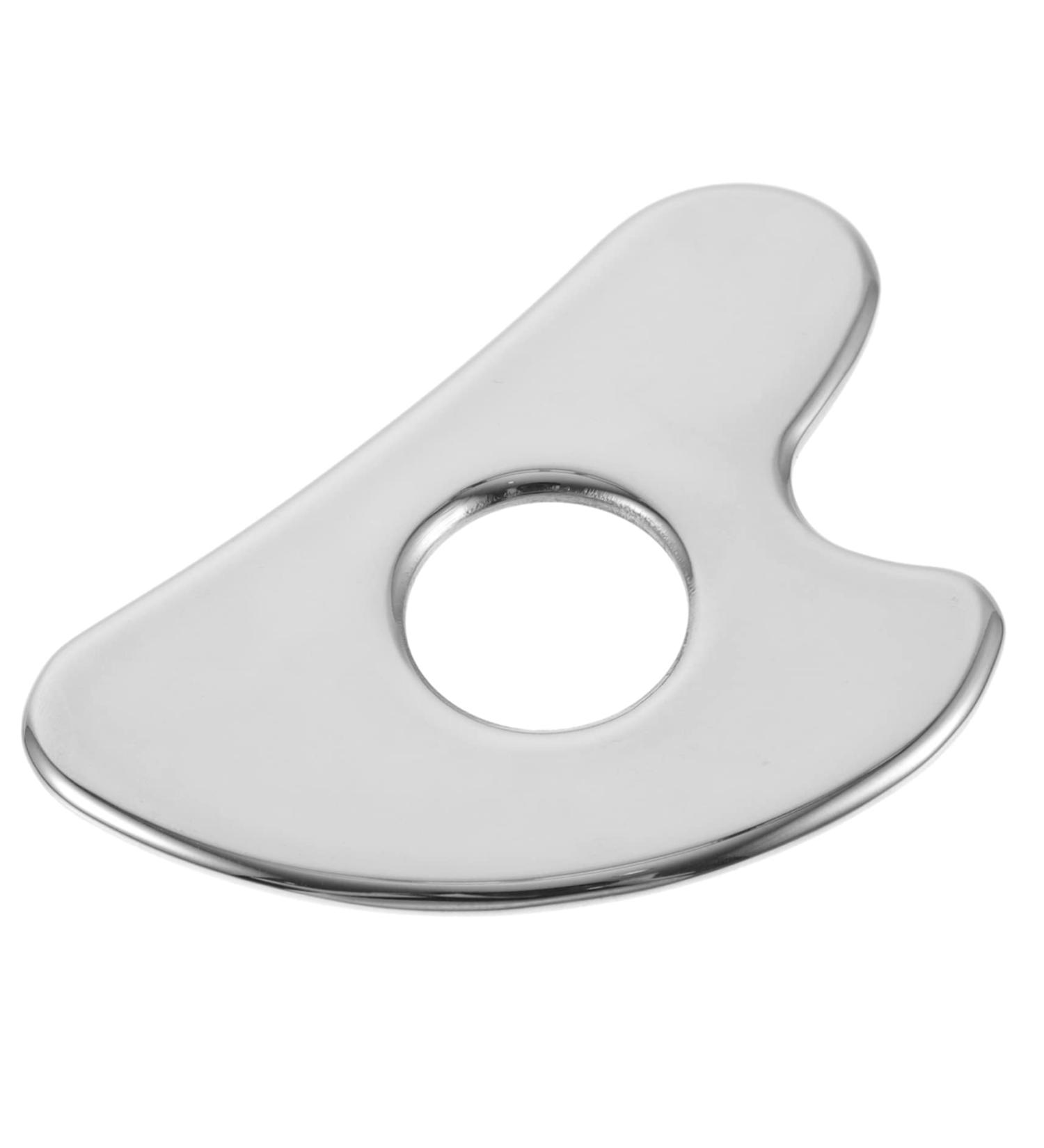 FOMIYES Scraping Board Reusable Massage Scraper Facial Massager Body Massage Plate Body Sculpting Tools Massage Tools Compact Face Scraper Scar Tissue Tool Stainless Steel Scraping Tablets - Buy Online on GoSupps.com