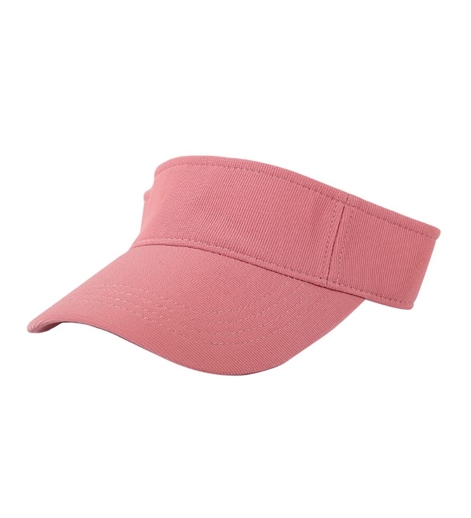 Aidier Kinder Visor Cap for Boys & Girls | Sun Protection Hat for Ages 4-10 | Ideal for Running Golf Tennis & Beach Activities - Pink - Buy Online on GoSupps.com
