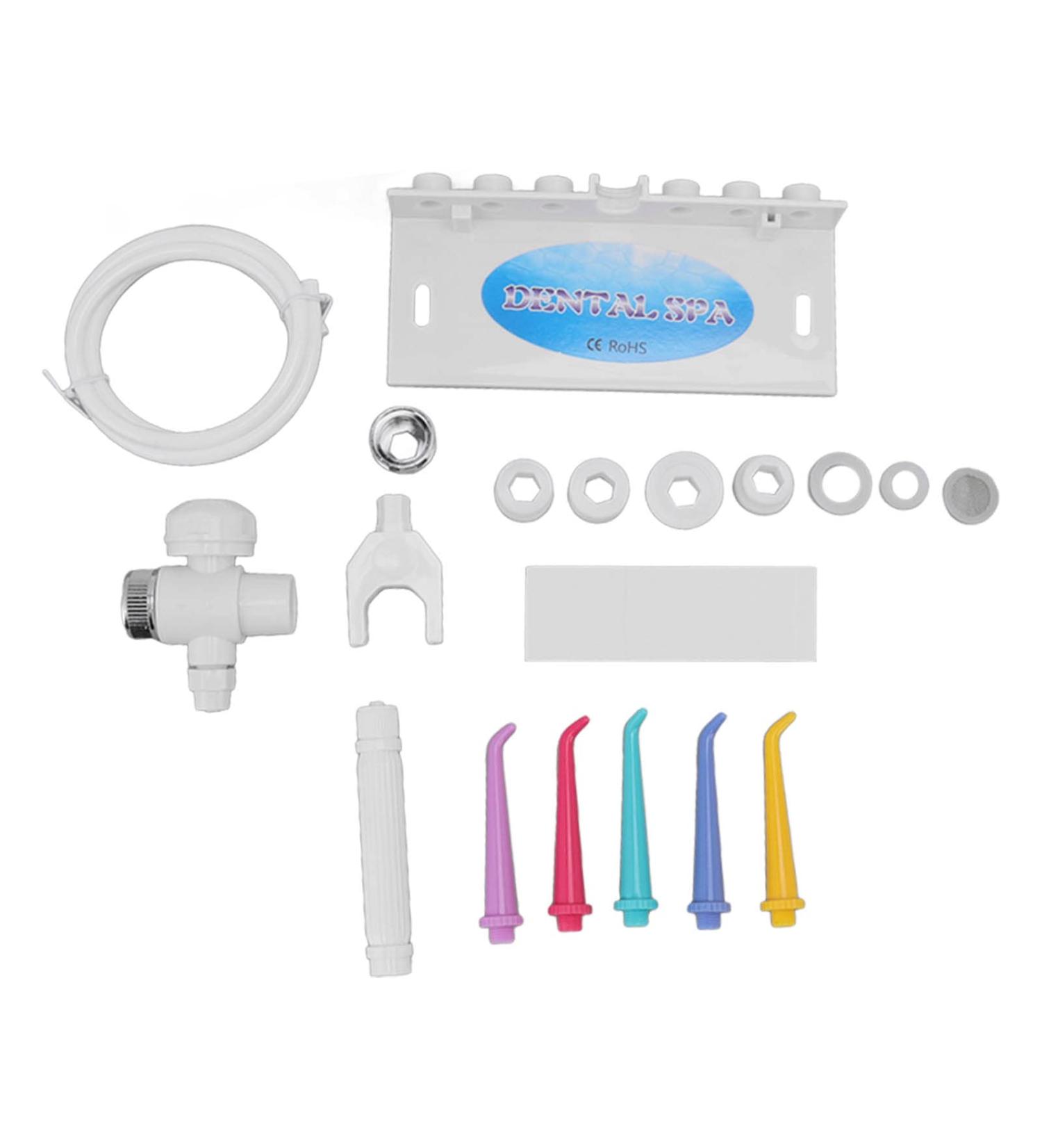 Non-Electric Mouth Shower - 5 Color Options for Home Tap | Dental Floss Tips & Safety Water Pressure Cleaner | Easy Installation Tool - Buy Online on GoSupps.com