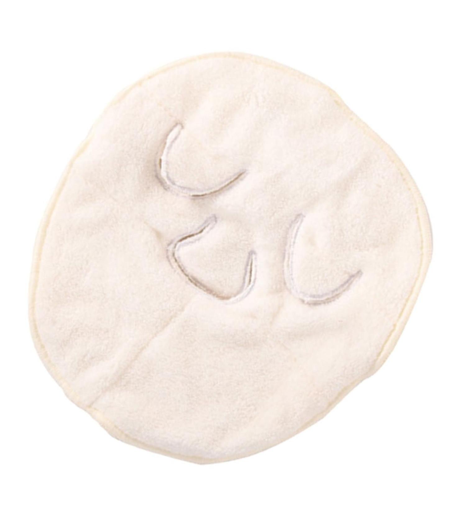 TOPBATHY Serviette Masque de Beaut Hydratante pour Visage paisse en Corail Doux Utilisation Chaude et Froide Femmes Soin Peau Visage Confort Bande lastique Trois Trous pour Maintien - Buy Online on GoSupps.com