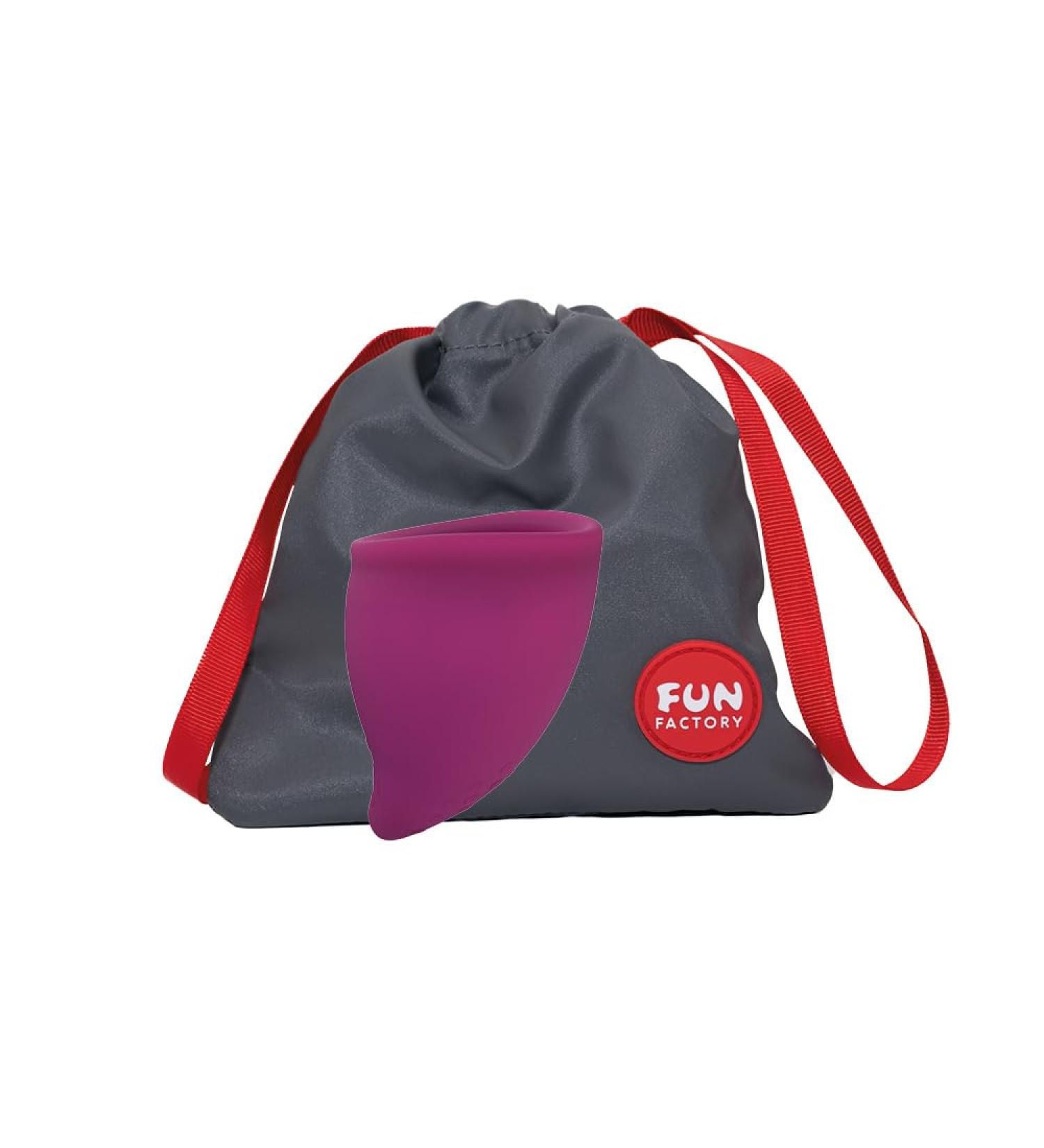 Fun Factory Menstrual Cup Size B - Made in Germany Hygienic & Reliable 100% Medical Silicone - Best for Stronger Days - Buy Now! - Buy Online on GoSupps.com
