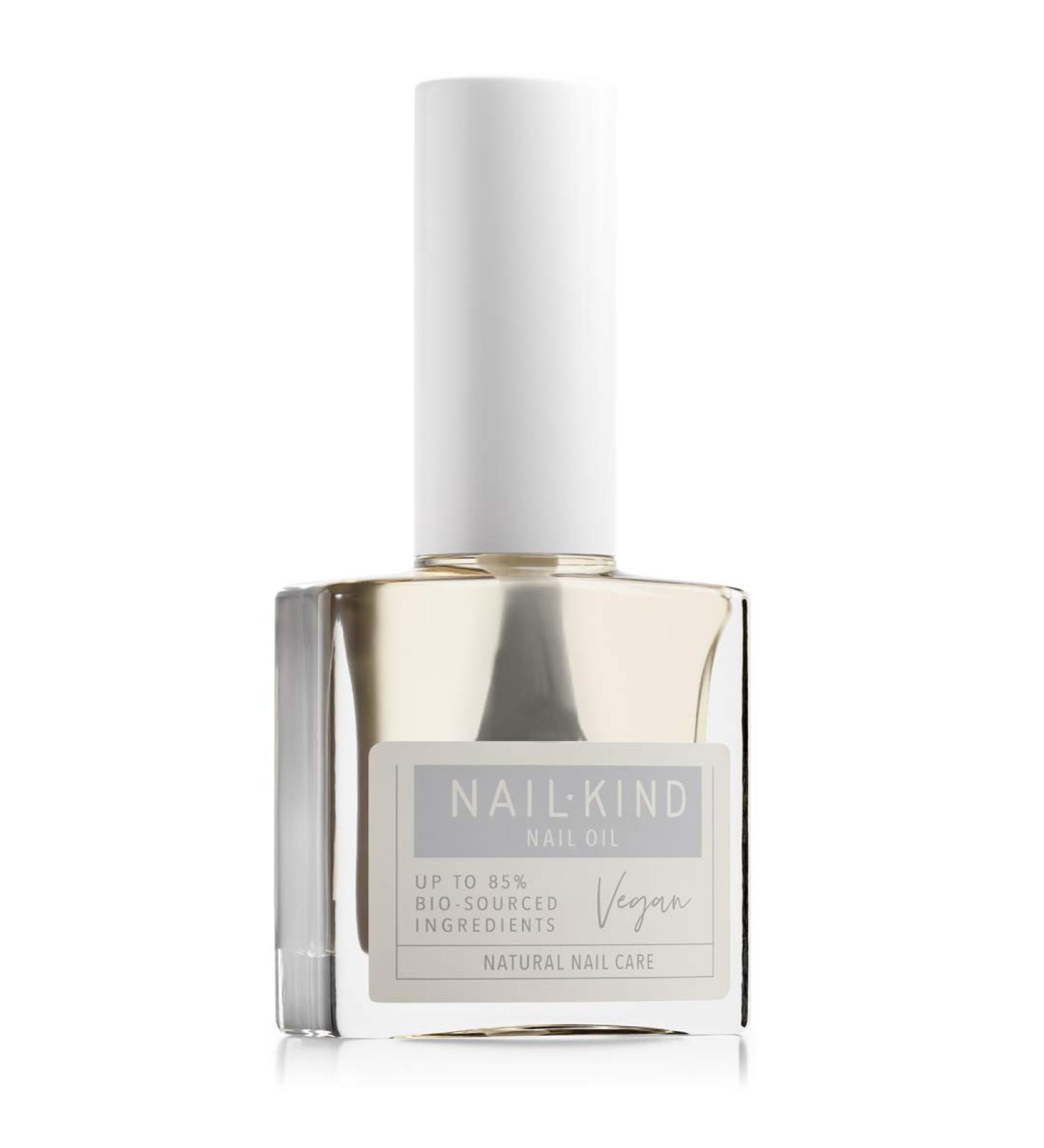 NAILKIND - Natural Nail Oil - Nail Oil Treatment For Nails & Cuticles - Nail Repair - Vegan Nail Oil Peta Certified Cruelty Free - Quick Absorption Long Lasting - 8ml