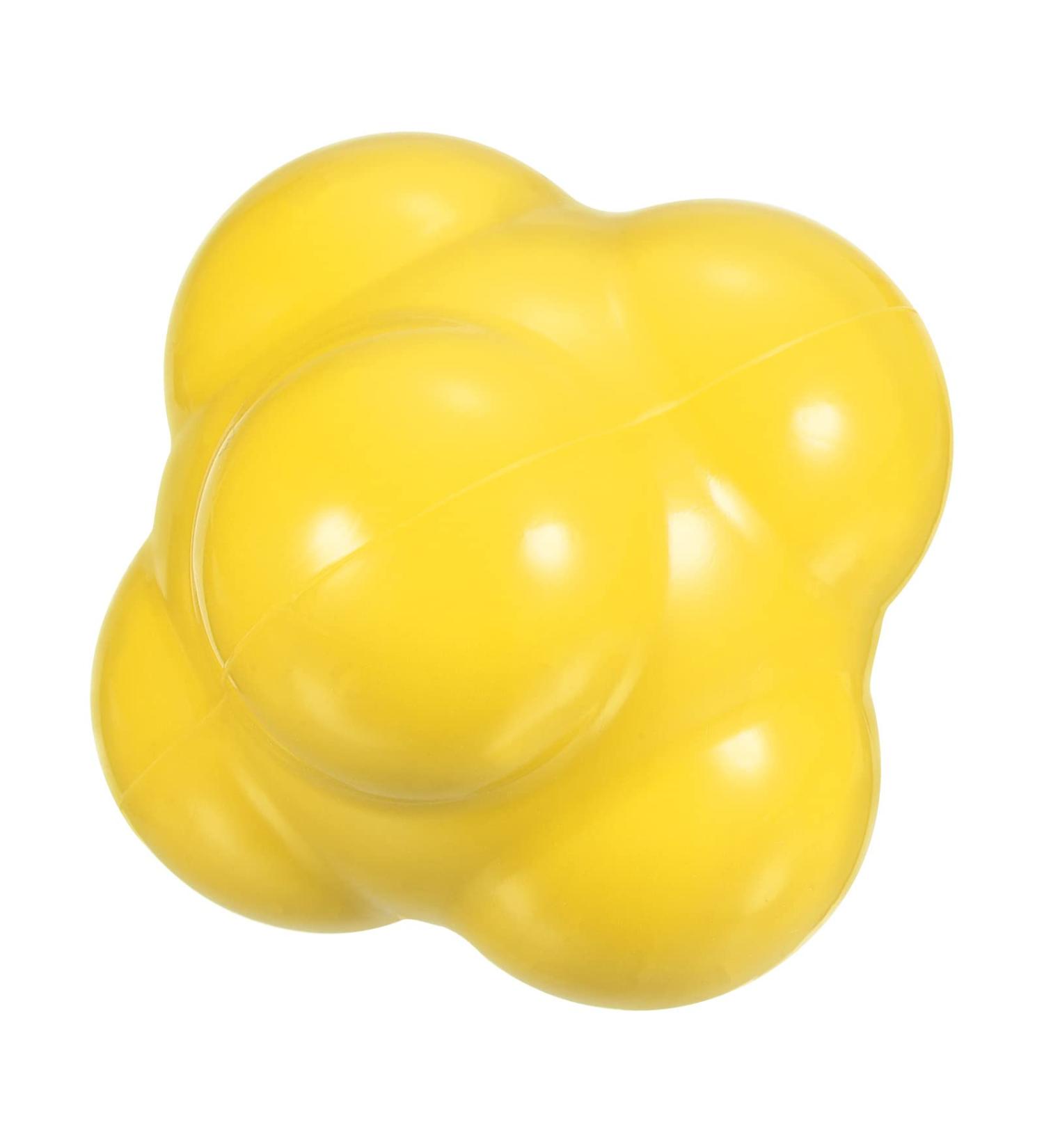 PATIKIL Reaction Ball - Baseball Softball Agility Trainer for Hand-Eye Coordination - Yellow - Buy Online on GoSupps.com