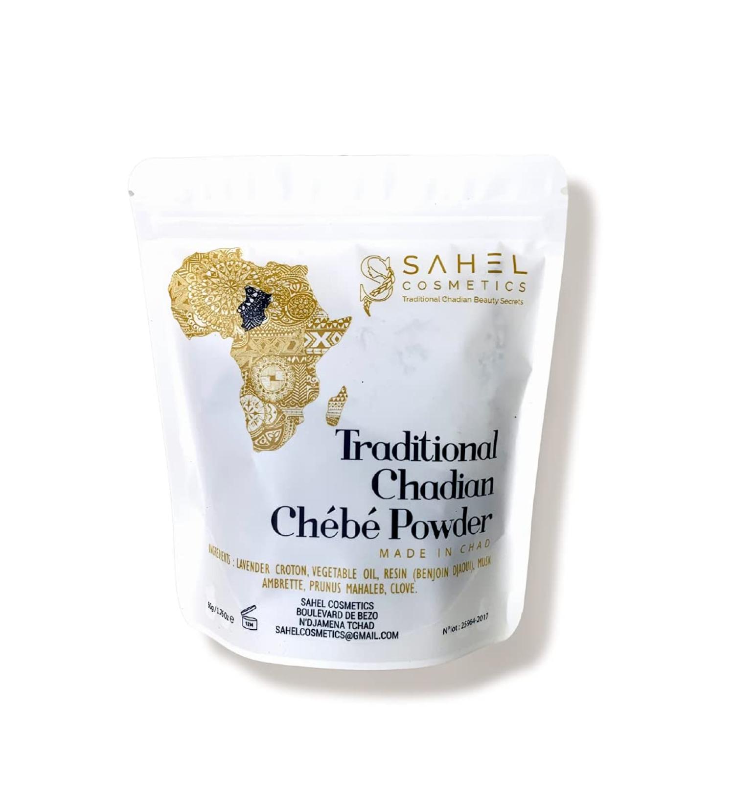 Uhuru Naturals Sahel Cosmetics Chebe Powder (50g) - Natural Hair Growth Treatment - Buy Online on GoSupps.com