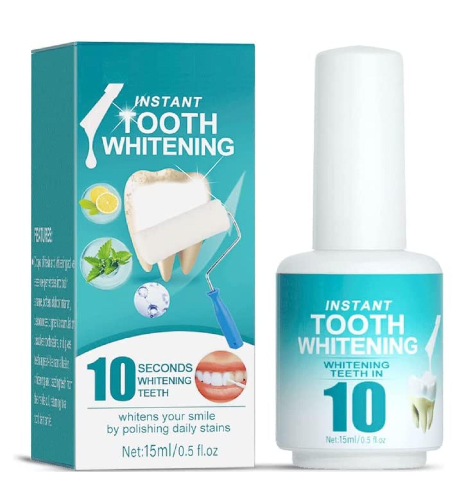 Teeth Paint Teeth Whitening Gel Teeth Whitening Paint Instant Whitening Paint for Teeth Teeth Polish White for Sensitive Teeth (1 - Buy Online on GoSupps.com