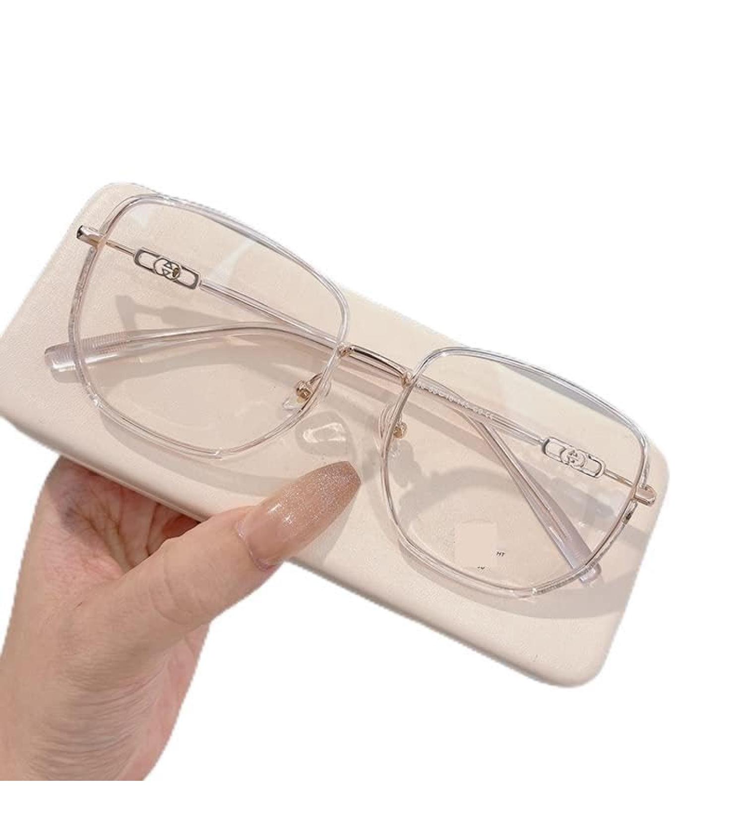 PARWANA Anti Glare Square Reading Glasses - Oversized Retro Flat Light Mirror +250 Presbyopic Glasses for Men & Women - Shop Internationally - Buy Online on GoSupps.com