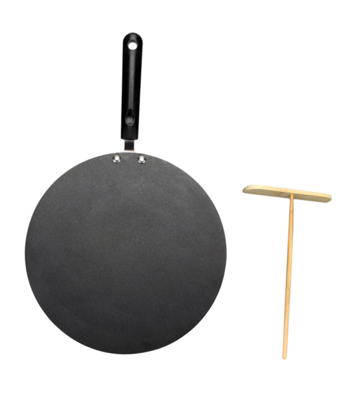 Zerodeko 1 Set Pancake Fruit Pan Induction Frying Pan Cast Iron Frying Pan Non Stick Fry Pans Stainless Cookware Non Stick Pan for Eggs Flat Wisking Tool Accessories Handheld Aluminum Alloy - Buy Online on GoSupps.com