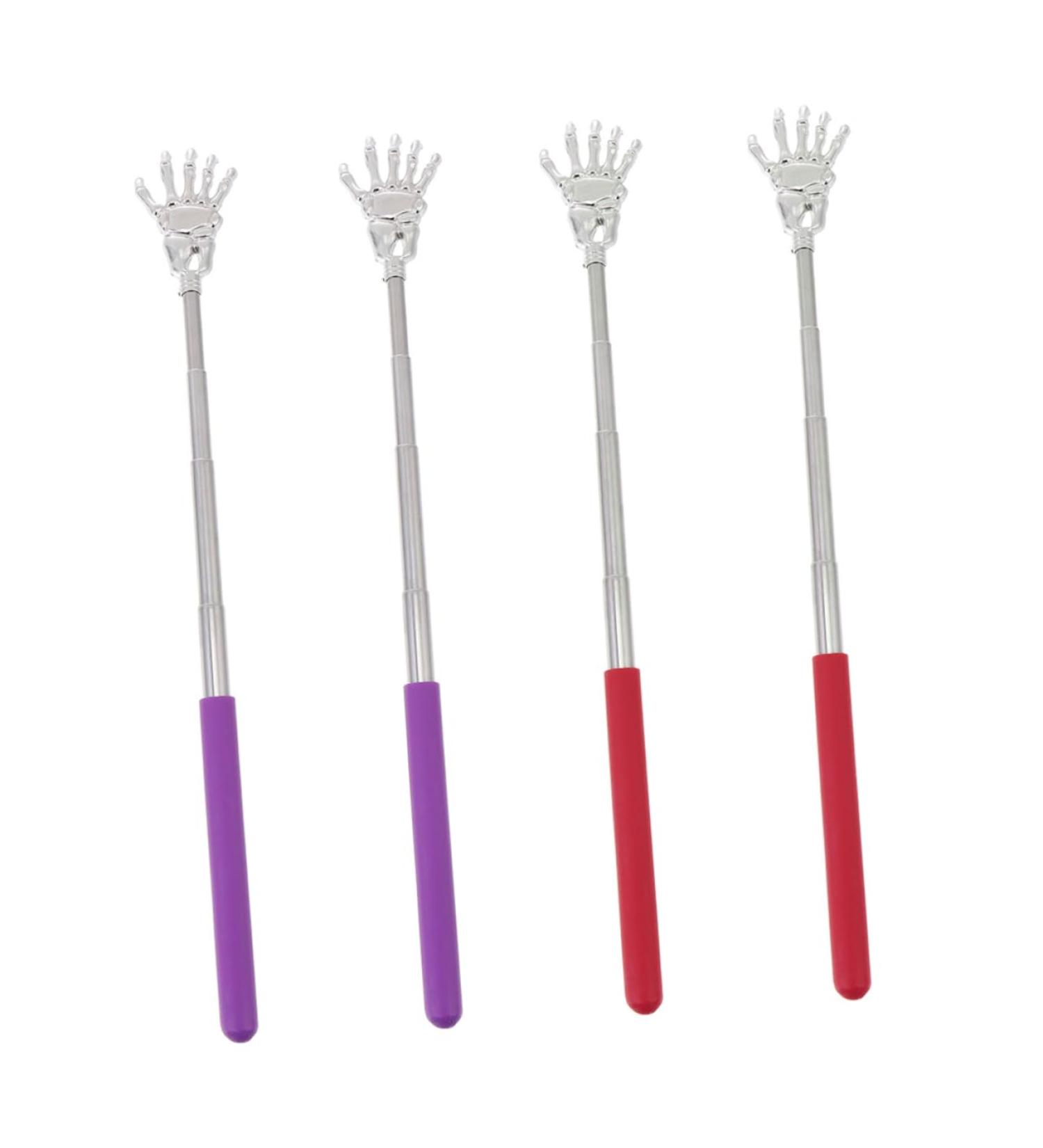 Fomiyes 4-Piece Skull Hand Crank Massage Belt - Expandable Itching Relief Tool for Blood Circulation - Linden Insertion Massage Device - Buy Online on GoSupps.com