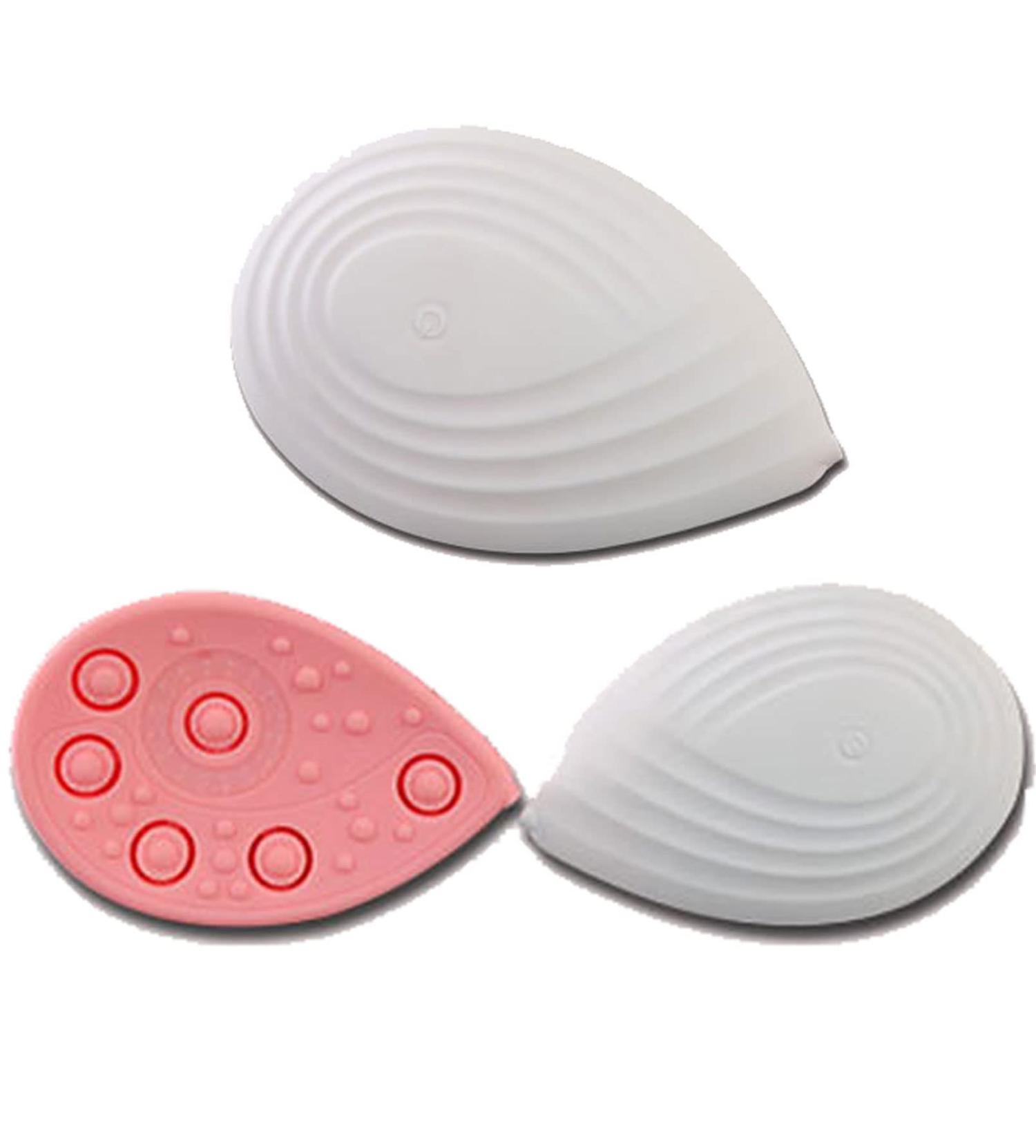 Electric Breast Massager for Woman Wireless Smart Electric Breast Massager Squeeze Water Washable with Remote Control with 500MA Battery for Breast Care White - Buy Online on GoSupps.com