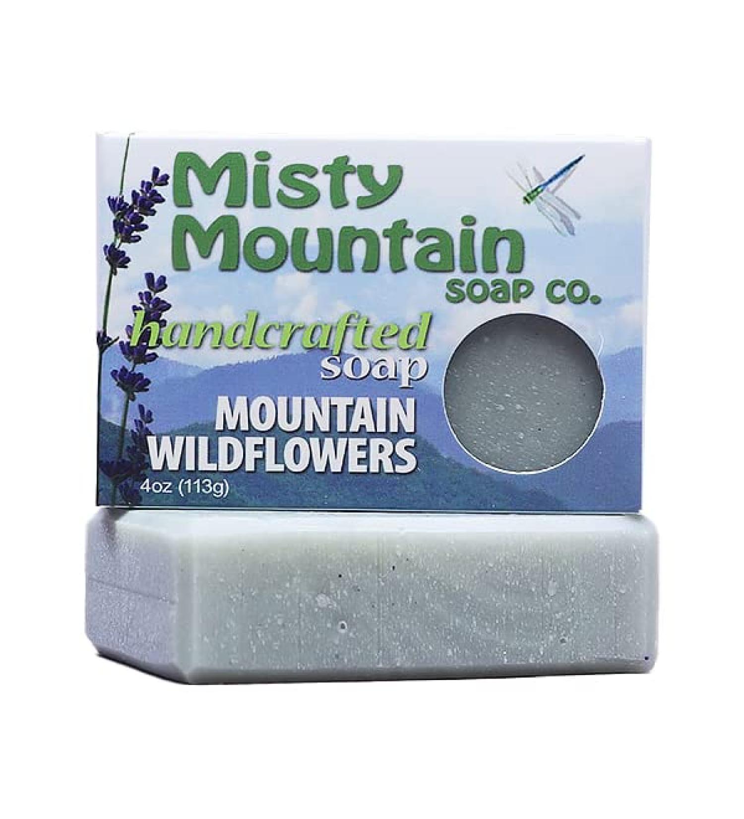 Mountain Wildflowers Bar Soap - Handmade by Misty Mountain Soap Co. - Buy Online on GoSupps.com