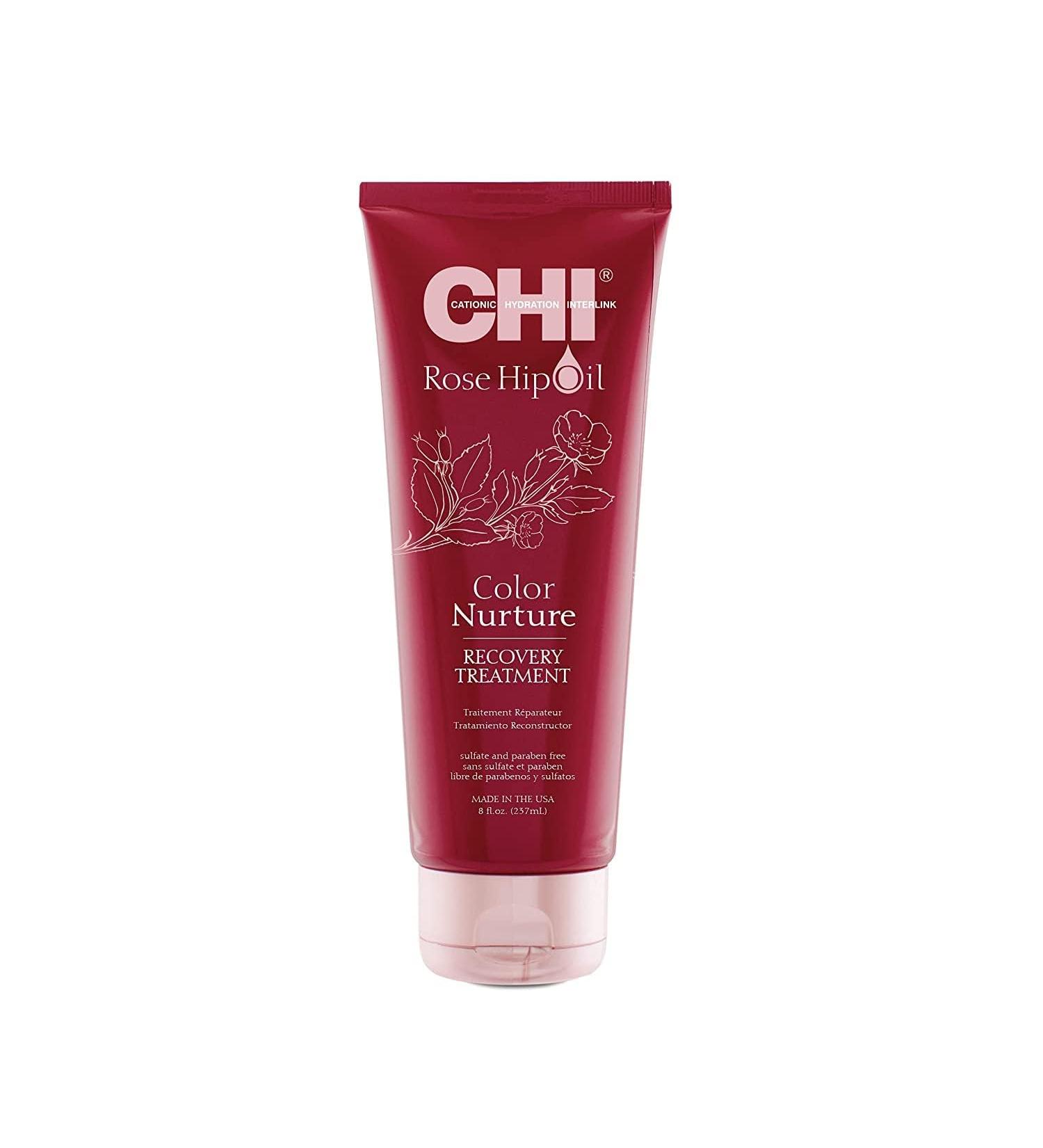 CHI Rose Hip Oil Color Nurture Recovery Treatment 8 oz - Best Unisex Hair Repair Solution for International Shipping - Buy Online on GoSupps.com