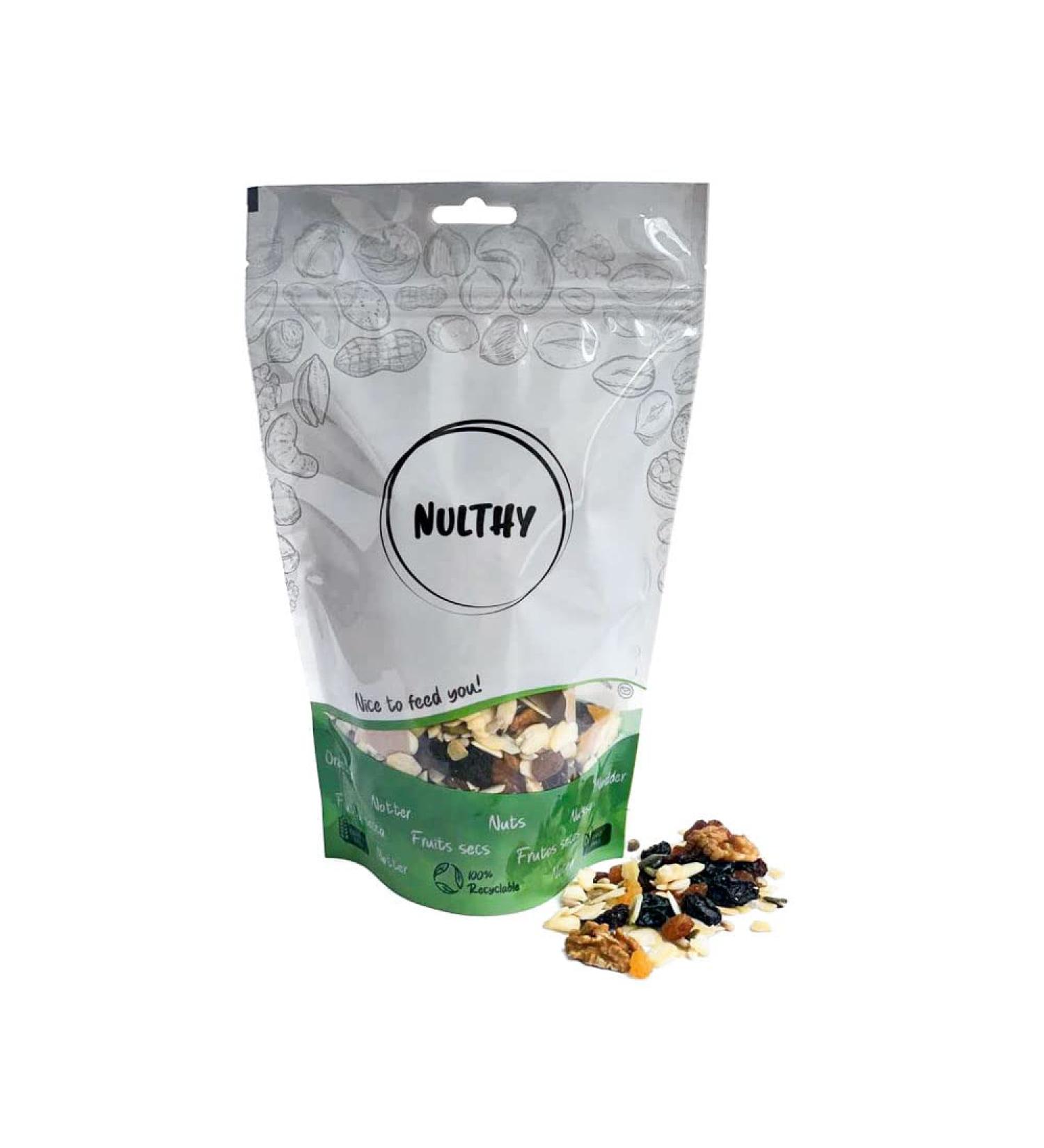  NULTHY NULTHY - Salad mix - Natural dried fruit mix - Address your salads with a different touch - Gluten free - Vegan (1kg) - Buy Online on GoSupps.com