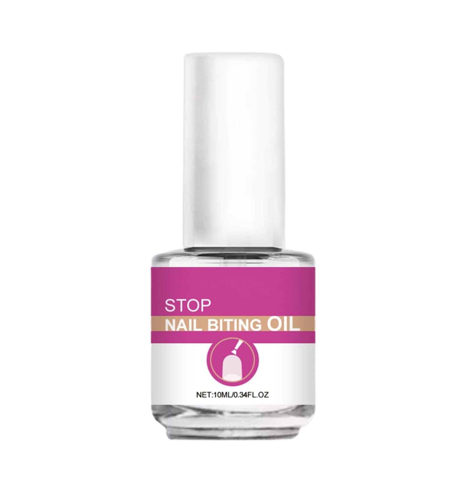 Anti Nail Biting Polish Anti Nail Biting Nail Oil - Nail Care No Bite Nail Polish Nail Biter Stopper Safe & Effective Solution Stop Biting Nails for Kids - Buy Online on GoSupps.com
