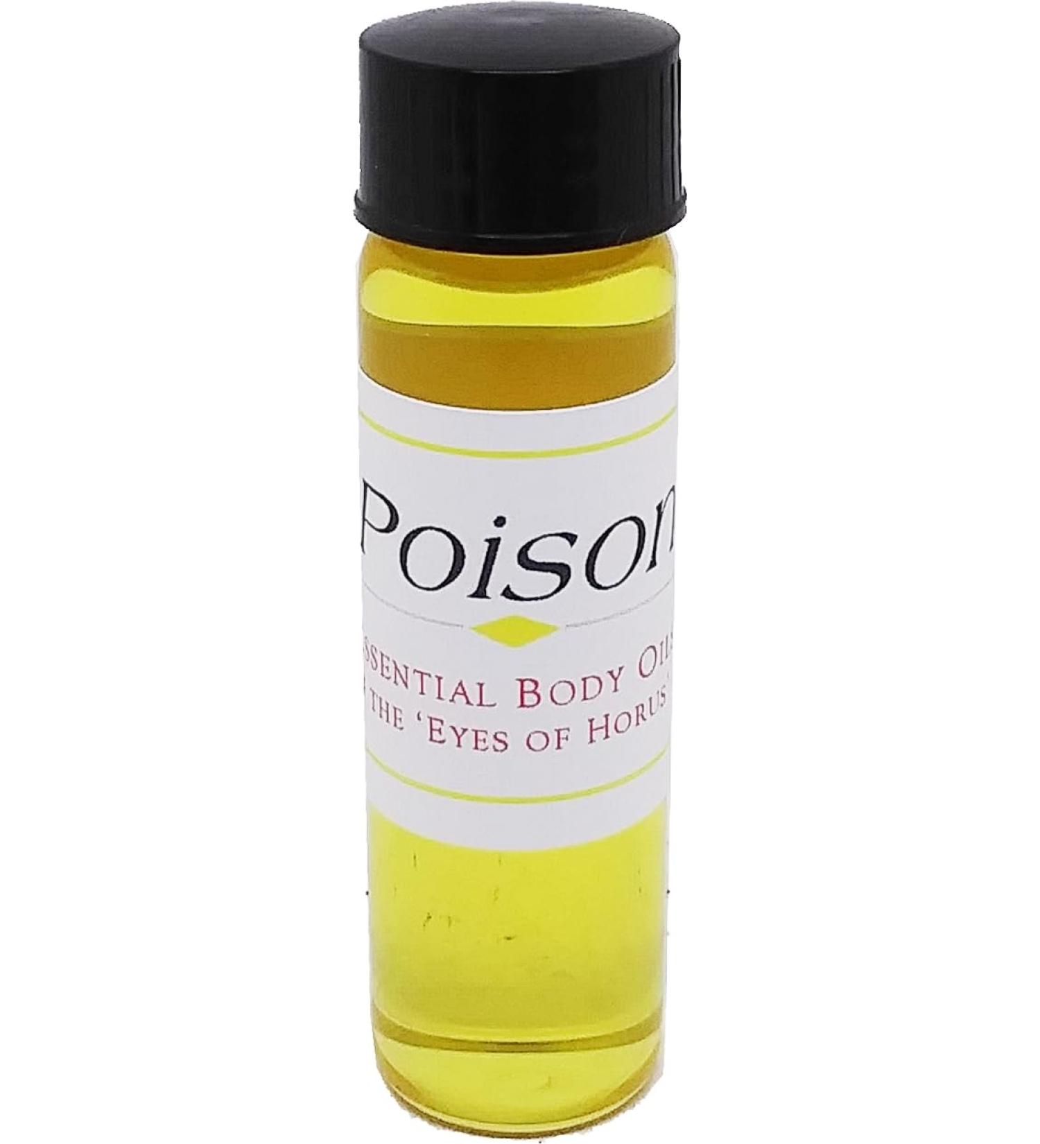Poison - Type CD For Women Scented Body Oil Fragrance Regular Cap - Gold - 1/4 oz. - ID#23105 0.25 Fl Oz (Pack of 1)