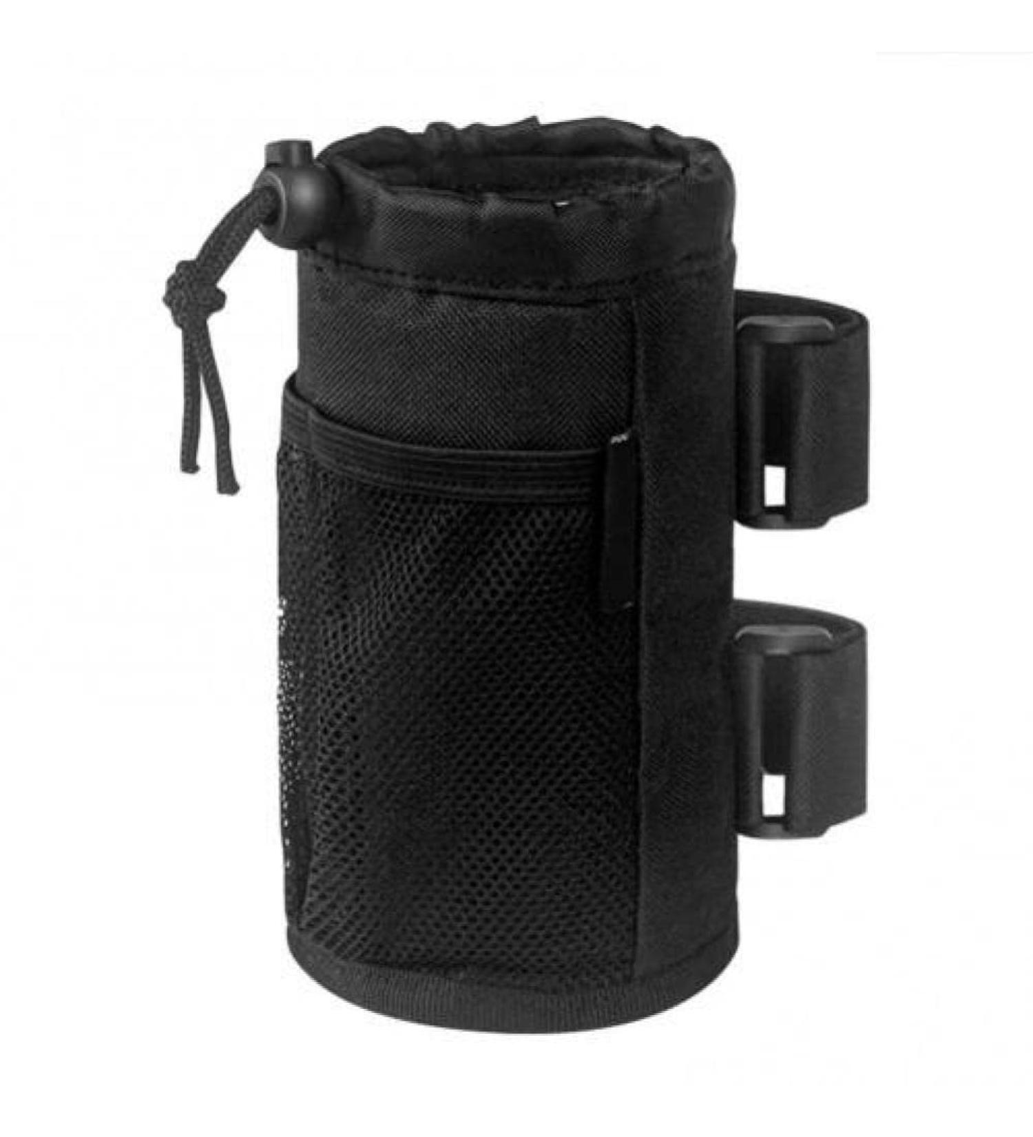 Cup Holder Roll Bar Cup Holder for Wheelchair Scooter Walker Rollator Bike and Boat Cup Drink Holder with Mesh Pockets and Straps - Buy Online on GoSupps.com