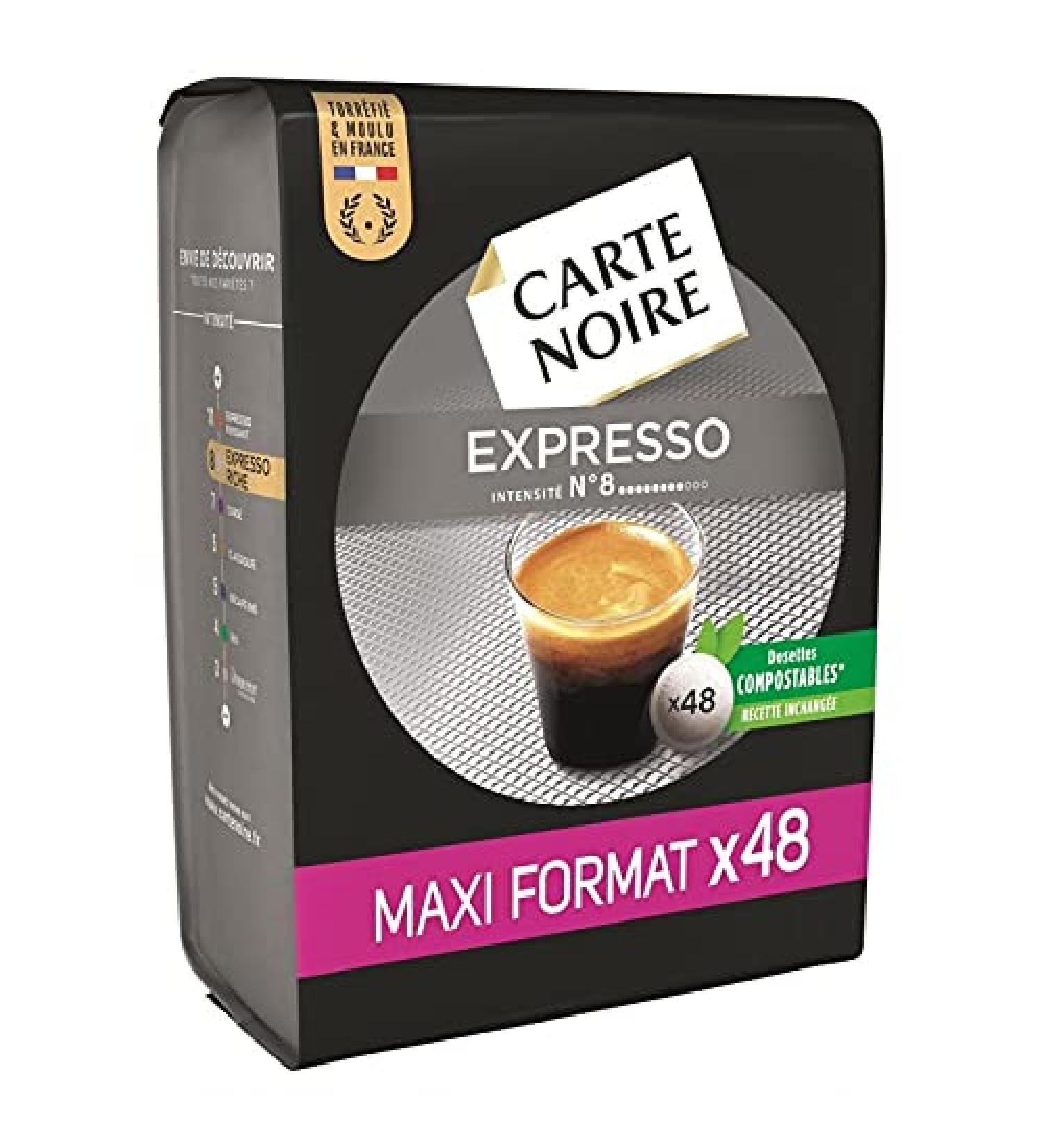  Epicerie sucr e CARTE NOIRE - Carte Noire Espresso Classic Pods No. 8 336G - Pack of 3 - Sold in Packs - Buy Online on GoSupps.com