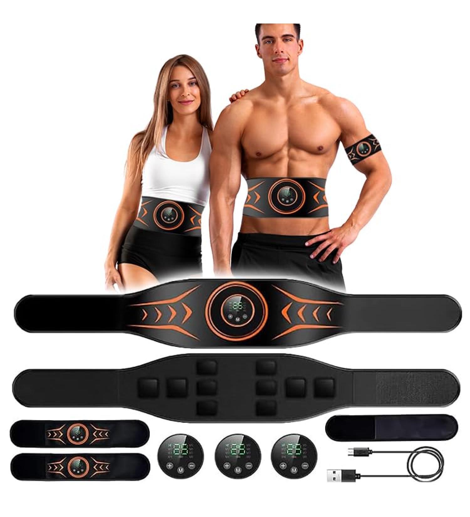 DALS EMS Training Device Electric Abdominal Muscle Trainer for Effective Core Arm & Leg Workouts | EMS Technology for Men & Women - Buy Online on GoSupps.com