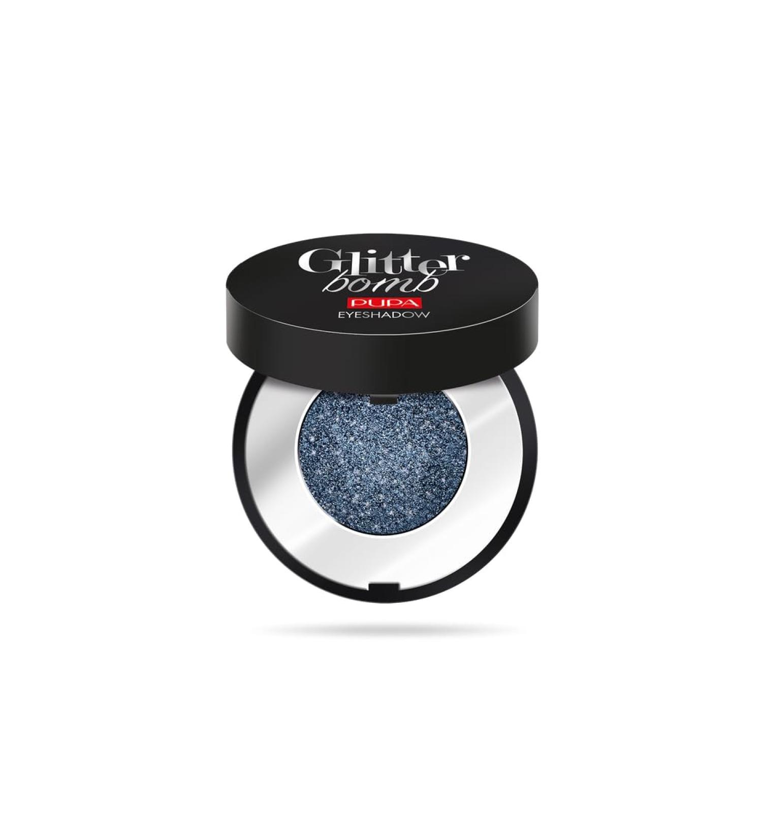 Pupa Glitter Bomb Ombrelle Glitter Estremo Bomb Eyeshadow 006 GALAXY BLUE