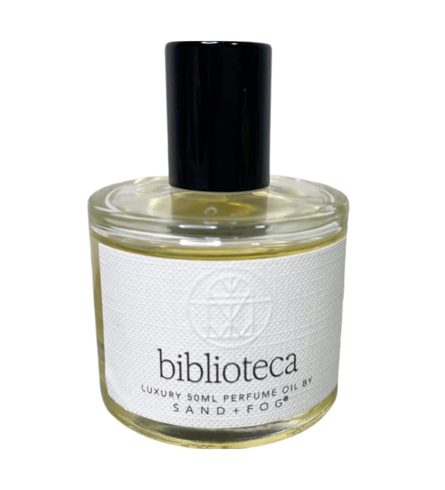 Sand and Fog BIBLIOTECA Eau De Parfum Oil Rollerball 1.7 Fl Oz / 50 ml - Unboxed