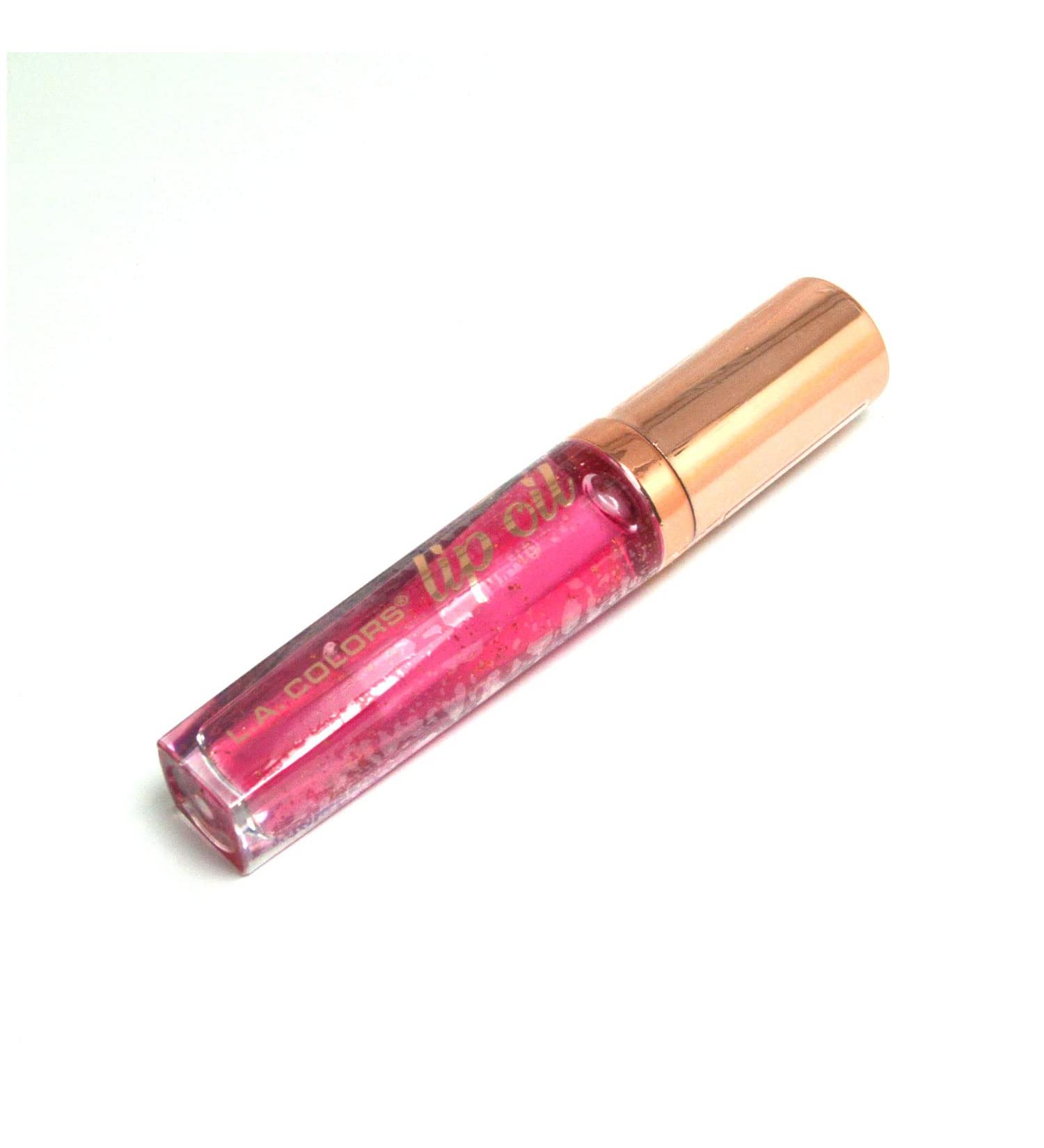 LA Colors Sweetie Lip Oil Lipgloss CLG441 - Candy Scented Hydrating Balm + Free Zipper Bag - Buy Online on GoSupps.com
