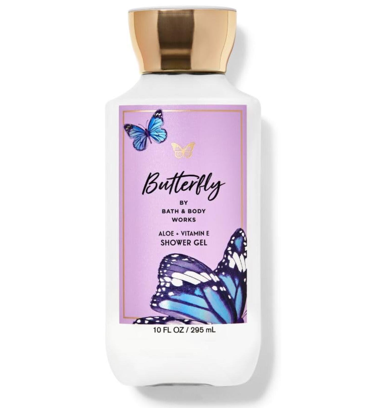 Bath Body Butterfly Shower Gel 10 Fl Oz