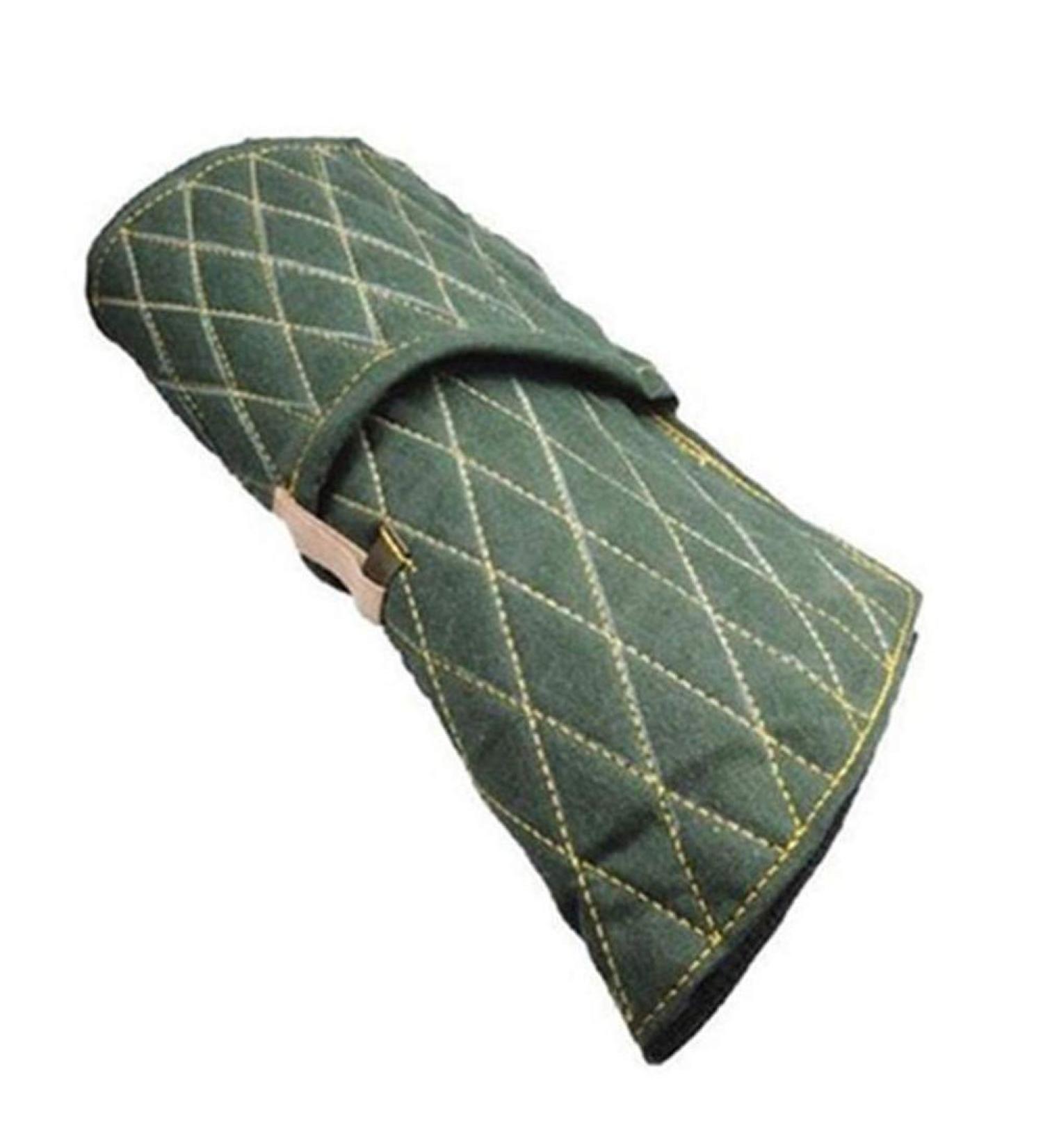 ppactvo Dog Bite Training Dog Bite Sleeve For Large Dog Training Full Arm Protection Biting Sleeve Training Suit Arm Guard Protection Cover With Handle Both Left And Right Hand green - Buy Online on GoSupps.com