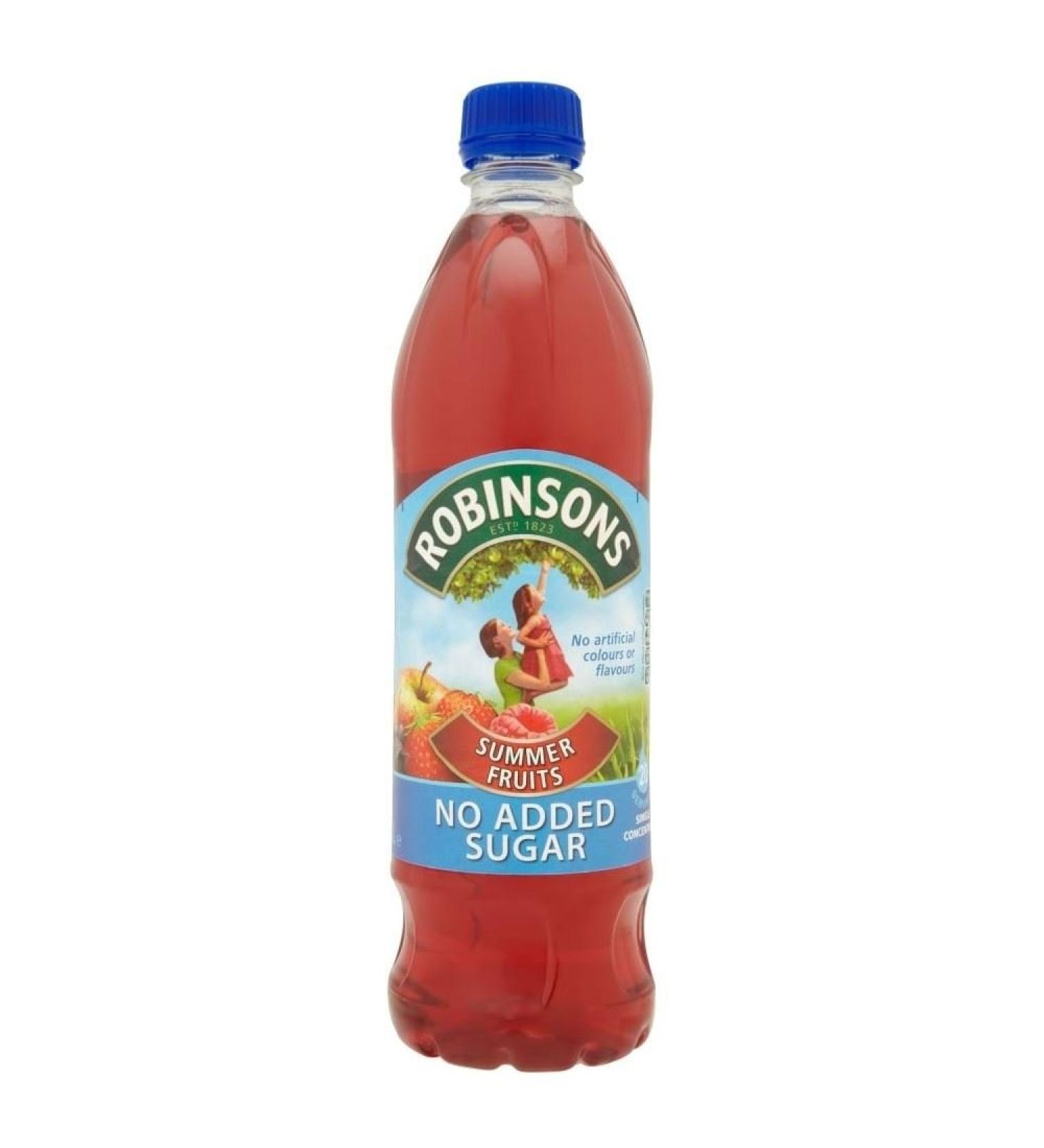 Robinsons Robinsons Fruit Summer Squash No Added Sugars (1L) - 2 Pack
