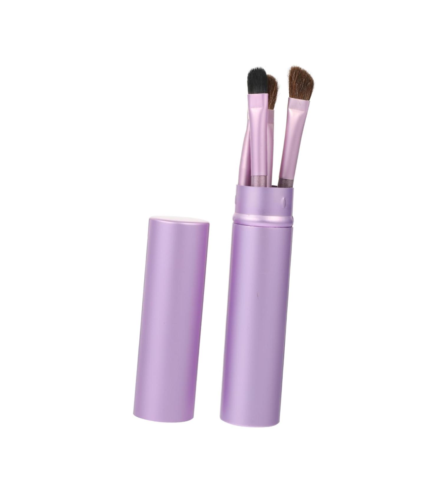 Gogogmee 5 Pcs Horsehair Eyeshadow Brush Makeup Brush Gel Eyeliner Brush Girl's Eyeshadow Brush Aluminum Box - Buy Online on GoSupps.com