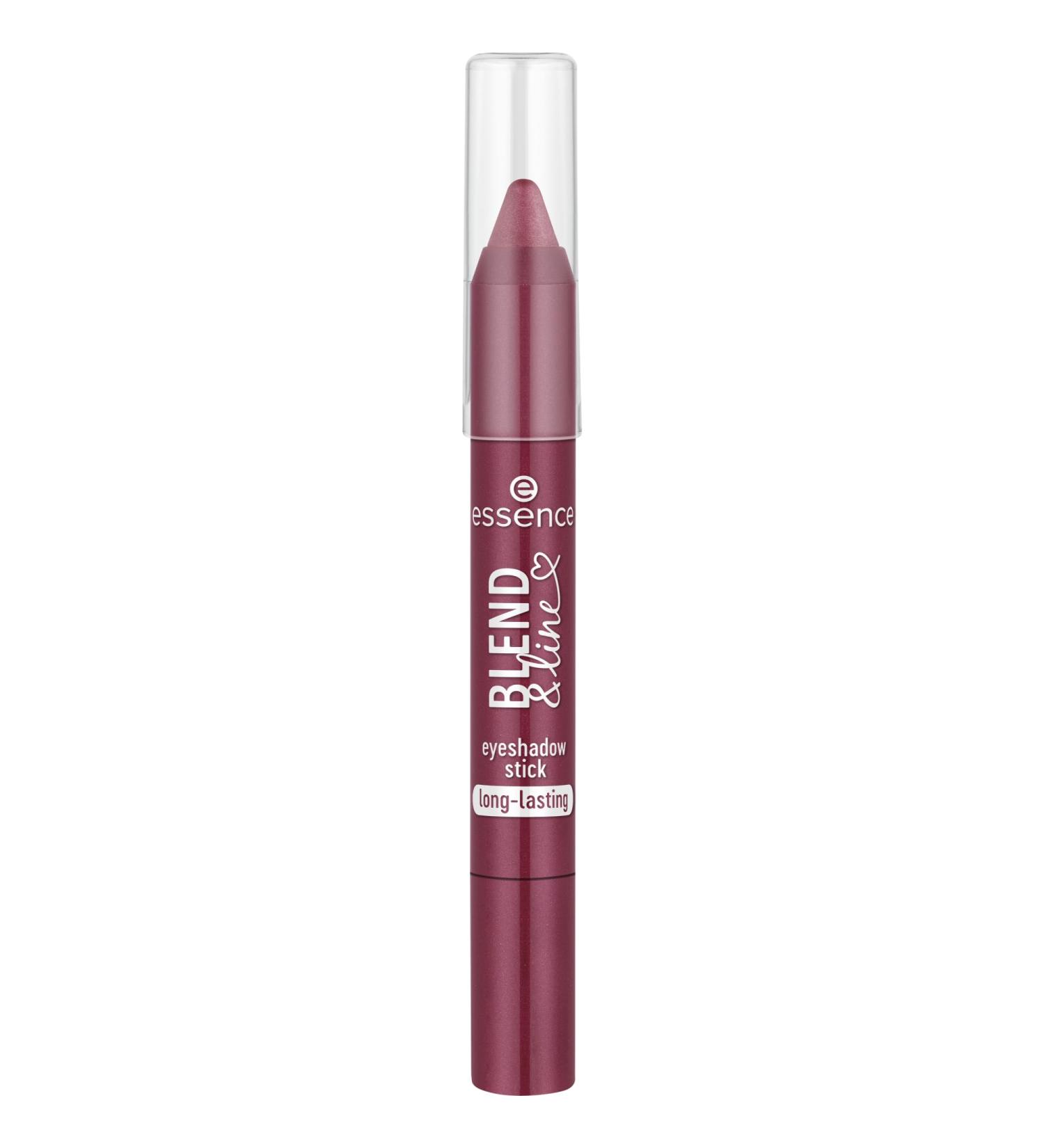 Essence Cosmetics blend et line eyeshadow stick crayon fard paupi res longue dur e hautement pigment avec huiles chatoyant m tallique (1.8g) OH MY RUBY - Buy Online on GoSupps.com