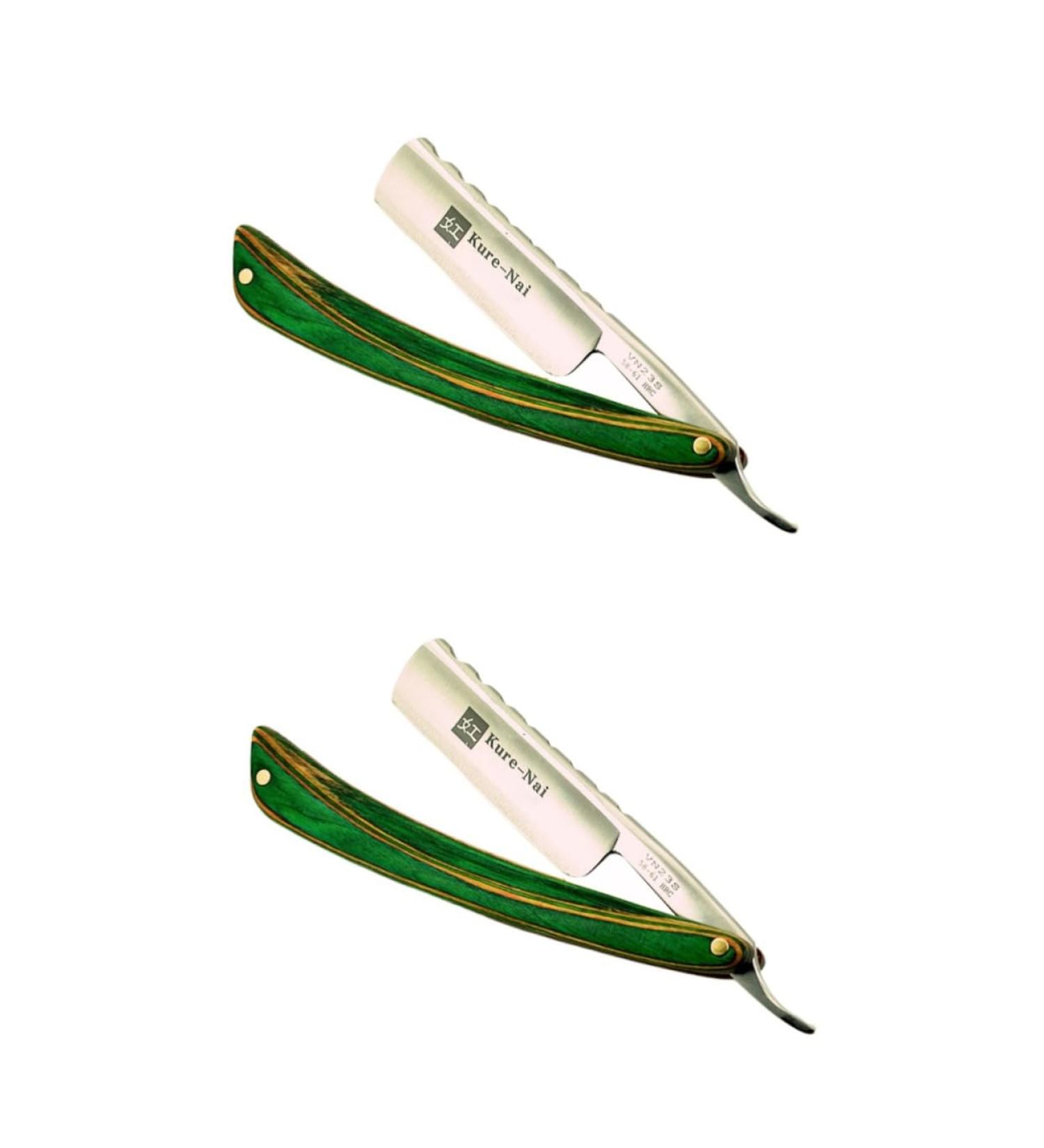 Fomiyes 2-Set Straight Hairdresser Razor & Beard Shaver for Men - Premium Manual Shaving Care - Buy Online on GoSupps.com