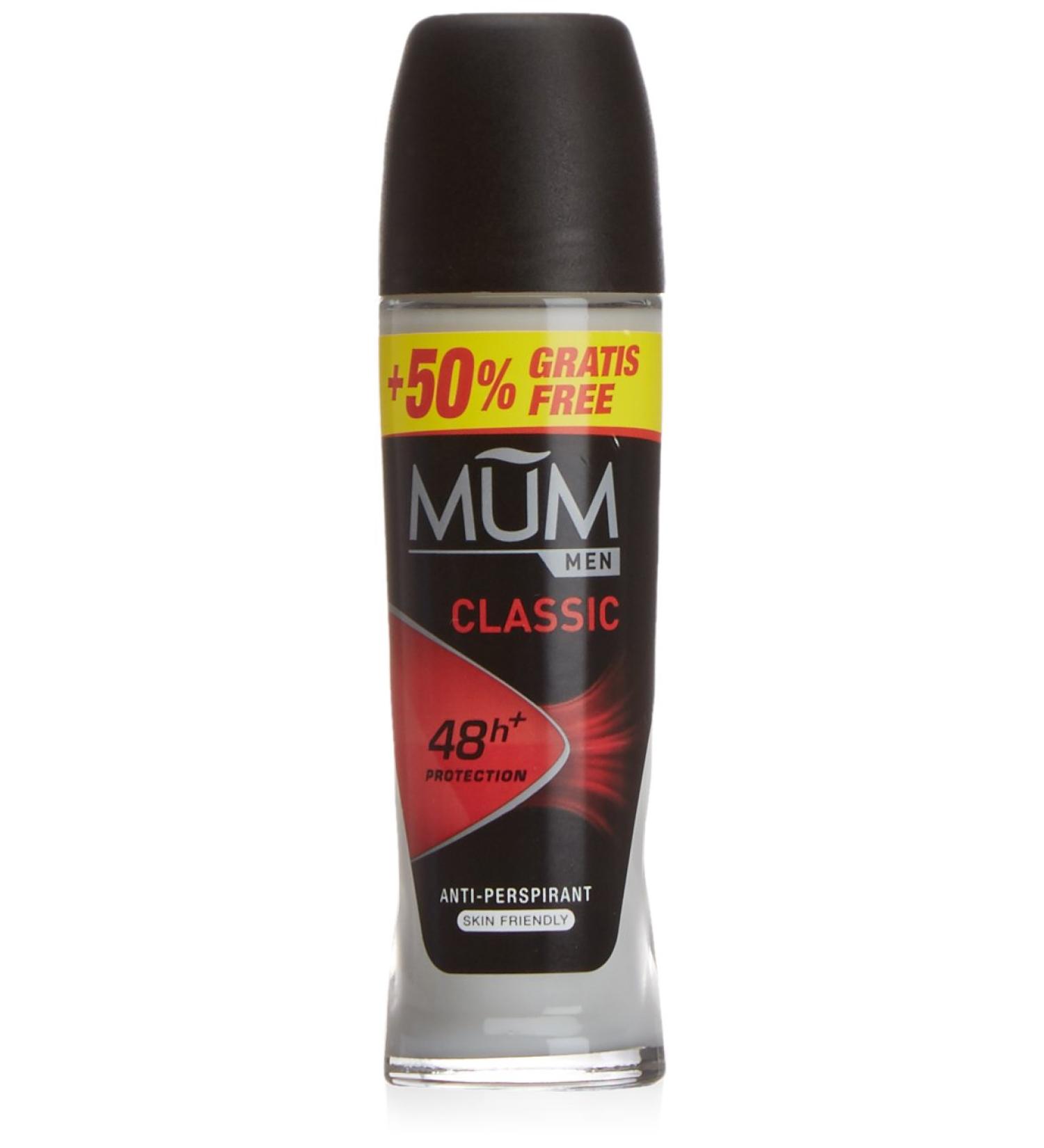 Mum Men Classic Roll-on Deodorant (75 ML) - Buy Online on GoSupps.com
