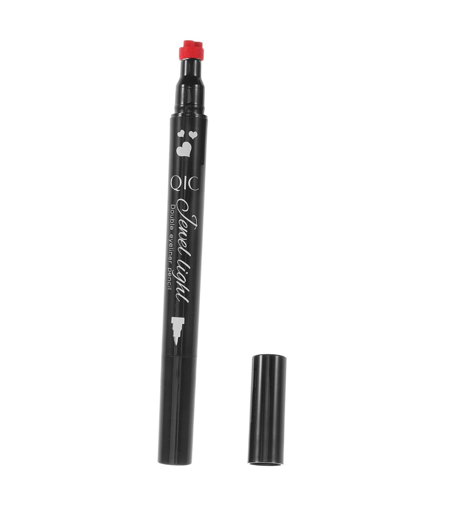 OSOLADY Double Sided Waterproof Liquid Eyeliner Pen with Quick Dry Formula for Female Eyes for Bold Detailed Makeup Long Lasting No Bleeding - Buy Online on GoSupps.com