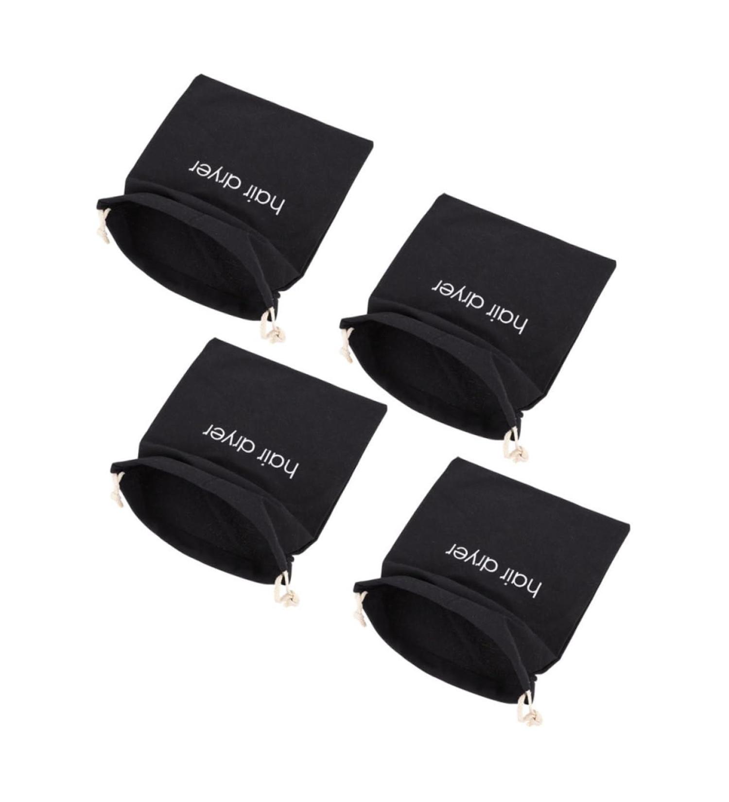 Healeved 8 Pcs Hair Dryer Storage Bag Curling Hair Dryer Hair Dryer Carrier Bags Blow Dryer Bag Black Fabric - Buy Online on GoSupps.com