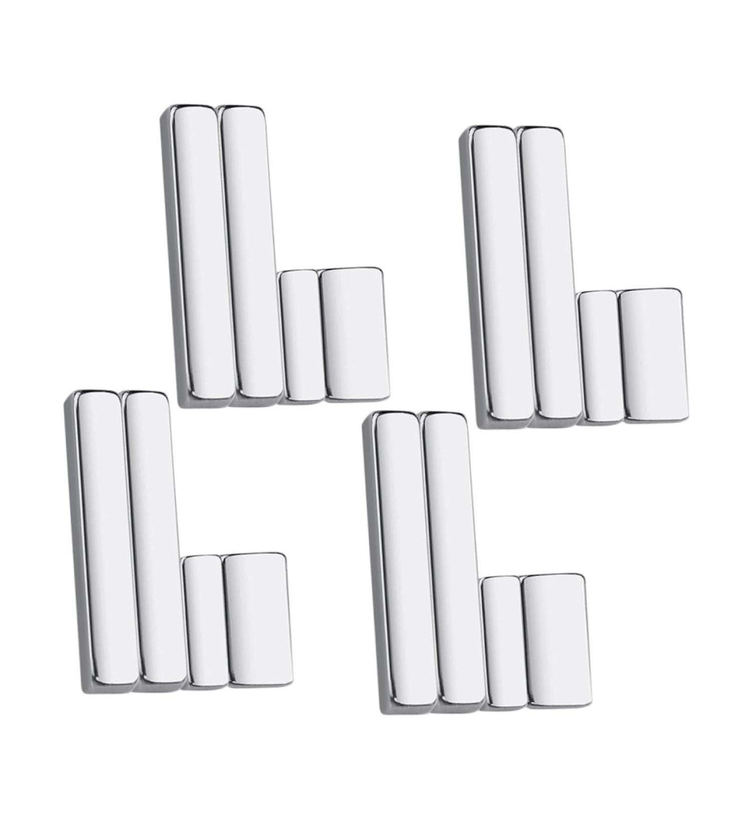 minkissy 4 Sets magnets for nails nail polish magnet for nails French Strip tool magnet 4 piece set magnet set nail Manicure tools suite manicure gel cat eyes magnets magnetic - Buy Online on GoSupps.com