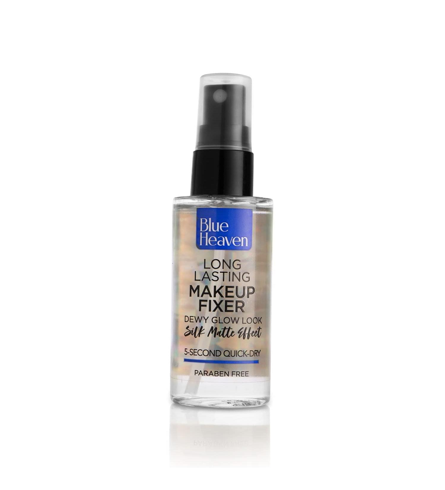 Long-Lasting Makeup Fixer | Paraben Free & Sweat Proof | Infused with Vitamin E and Aloe Vera | Dewy Glow and Silk Matte Effect Setting Spray for Makeup | 60ml - Buy Online on GoSupps.com