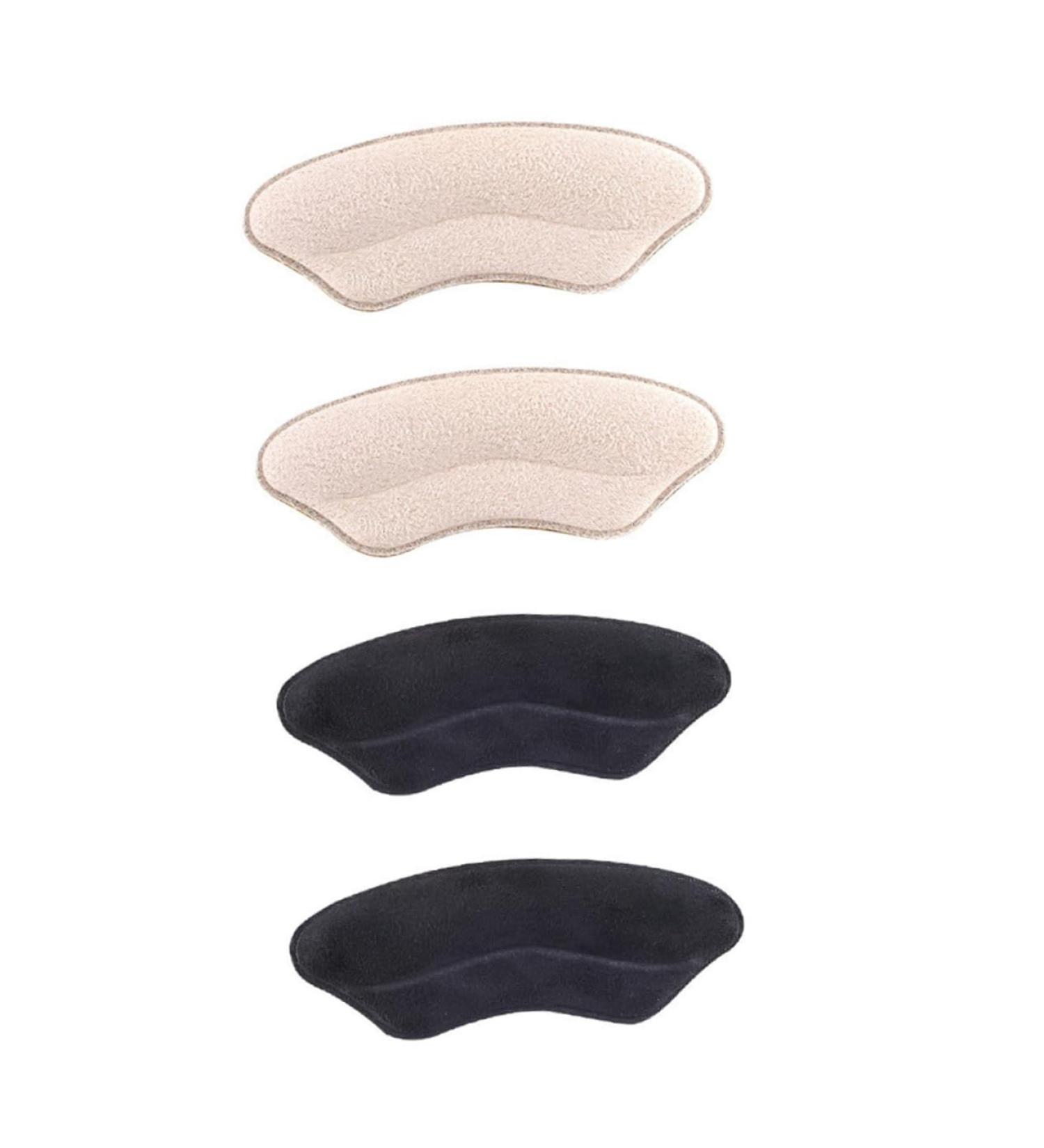 2 Pairs Women's Sponge Heel Insoles - Cushioned Shoe Pads & Heel Grips for Loose Heels - Comfortable Foot Cushions for Boots & Shoes - Buy Online on GoSupps.com