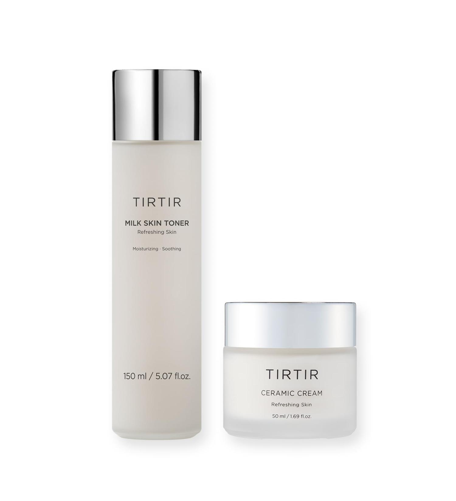 Deep Hydration Duo - Milk Skin Toner + Ceramic Cream - Buy Online on GoSupps.com