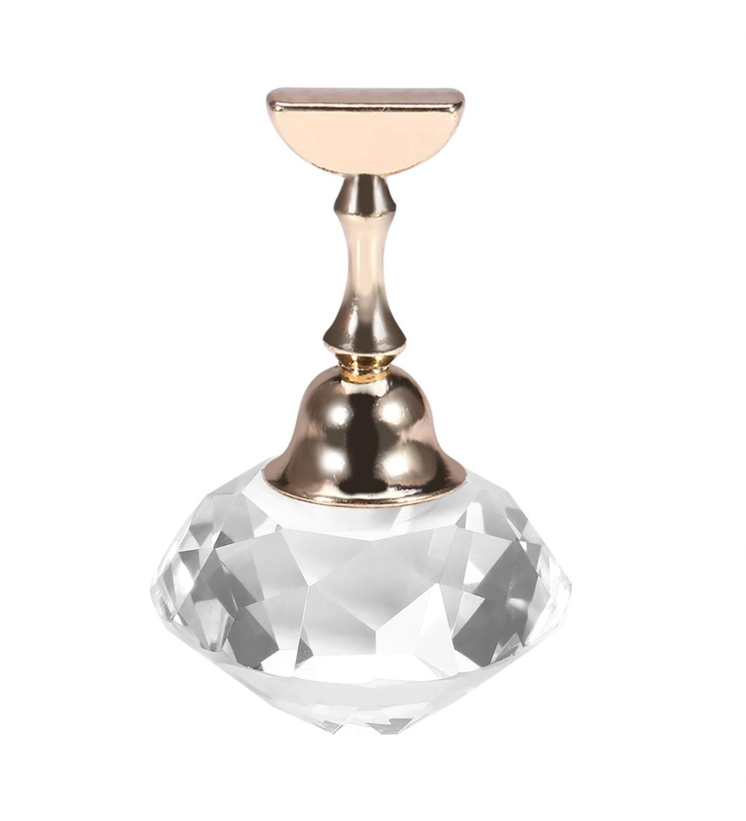 Nail Tips Holder Tips Alloy Magnetic Alloy Art Display Stand Tip for DIY Salon and Manicure Practice (#04) - Buy Online on GoSupps.com