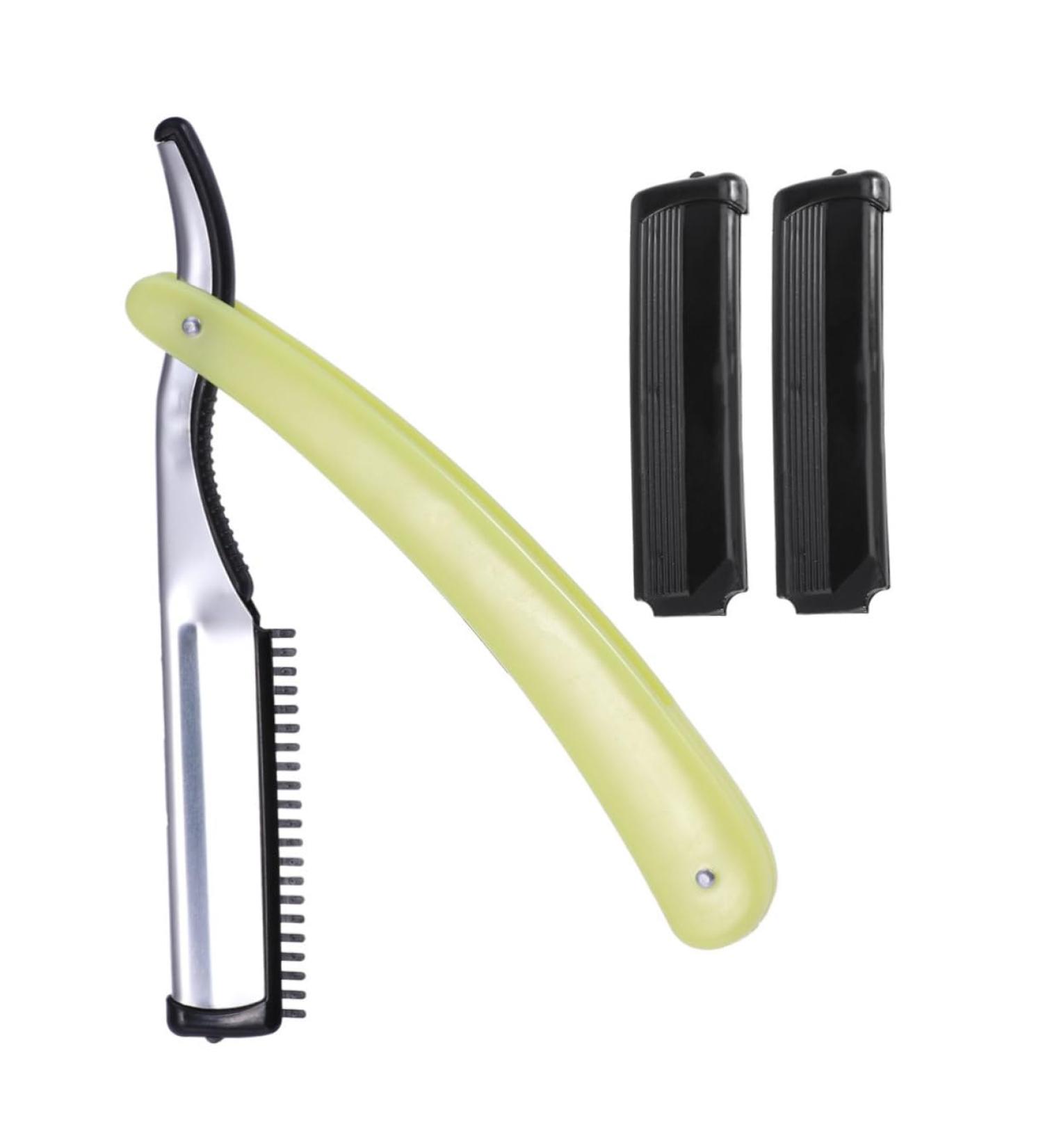 Beavorty Manual Straight Razor - Classic Old Fashioned Shaving Razor Holder for Ultimate Grooming Experience - International Shipping Available - Buy Online on GoSupps.com