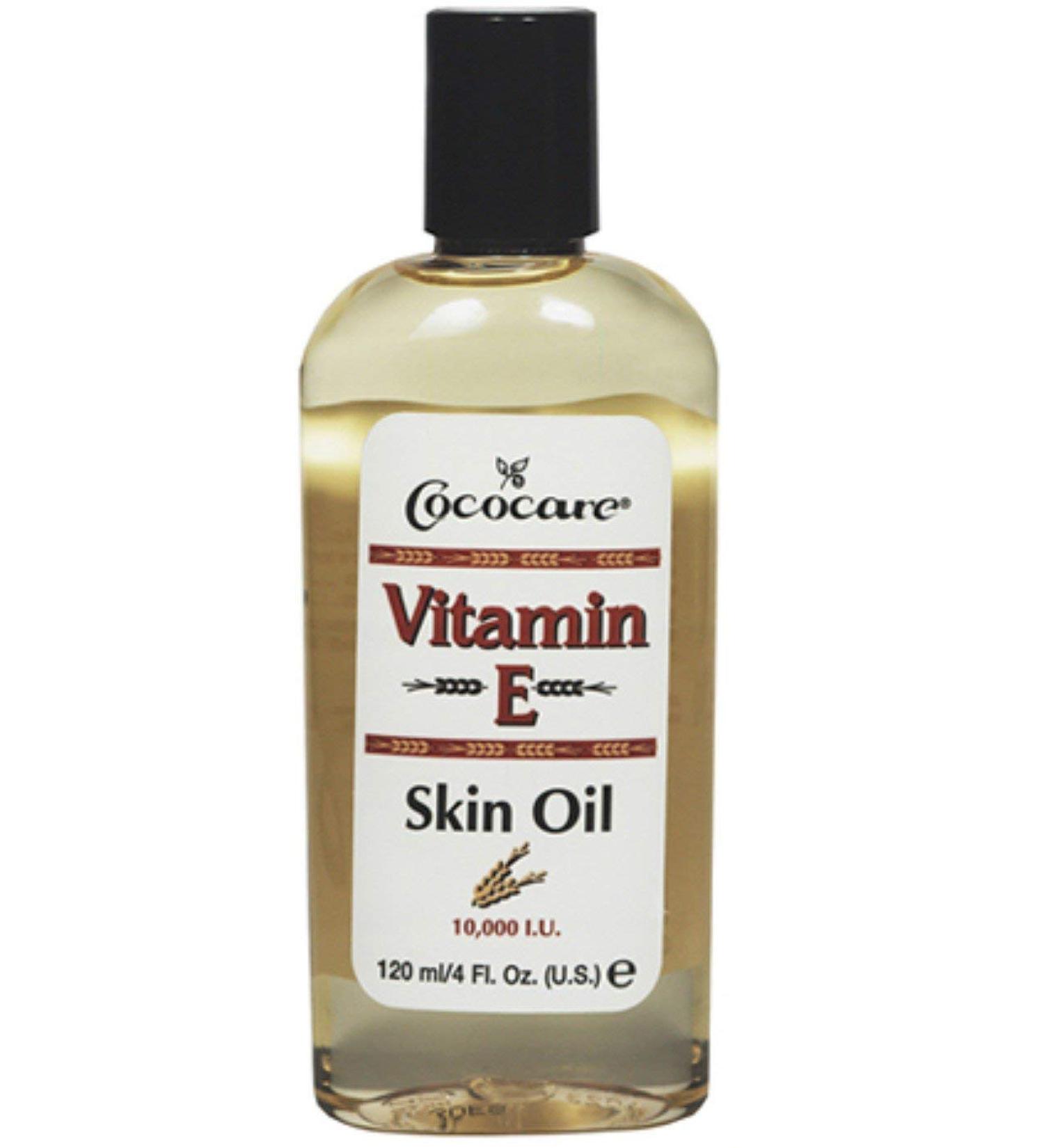 Cococare Vitamin E Skin Oil 4 oz (Pack of 2)