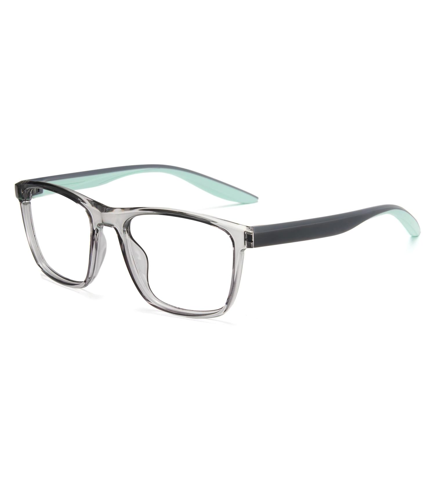 Buy Cyxus Square Blue Light Blocking Glasses for Men & Women | TR90 Frame Anti Eye Strain UV400 Protection Model 8188 Grey - Shop Now - Buy Online on GoSupps.com