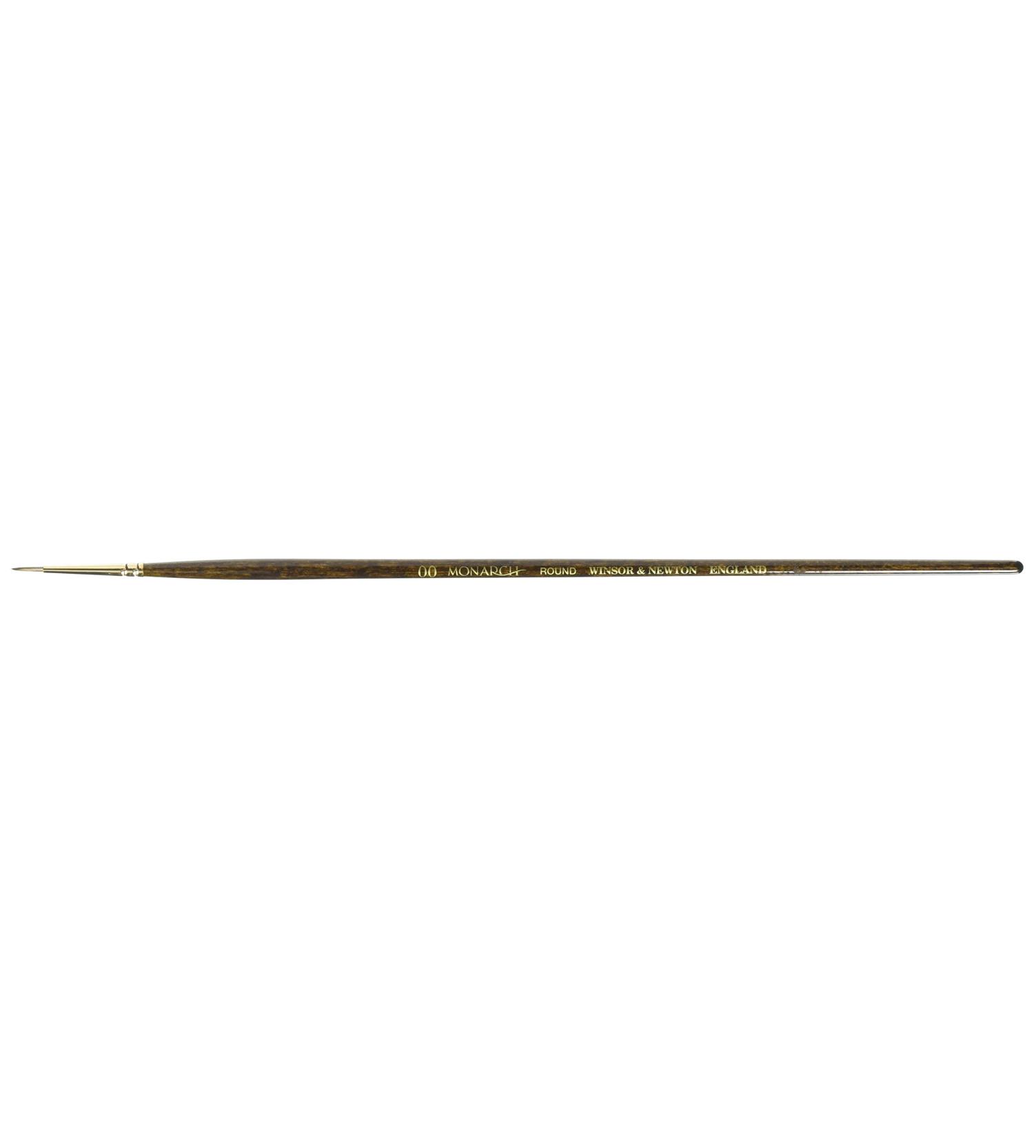Winsor & Newton Monarch Round Long Handle Brush - Size 00 - Buy Online on GoSupps.com