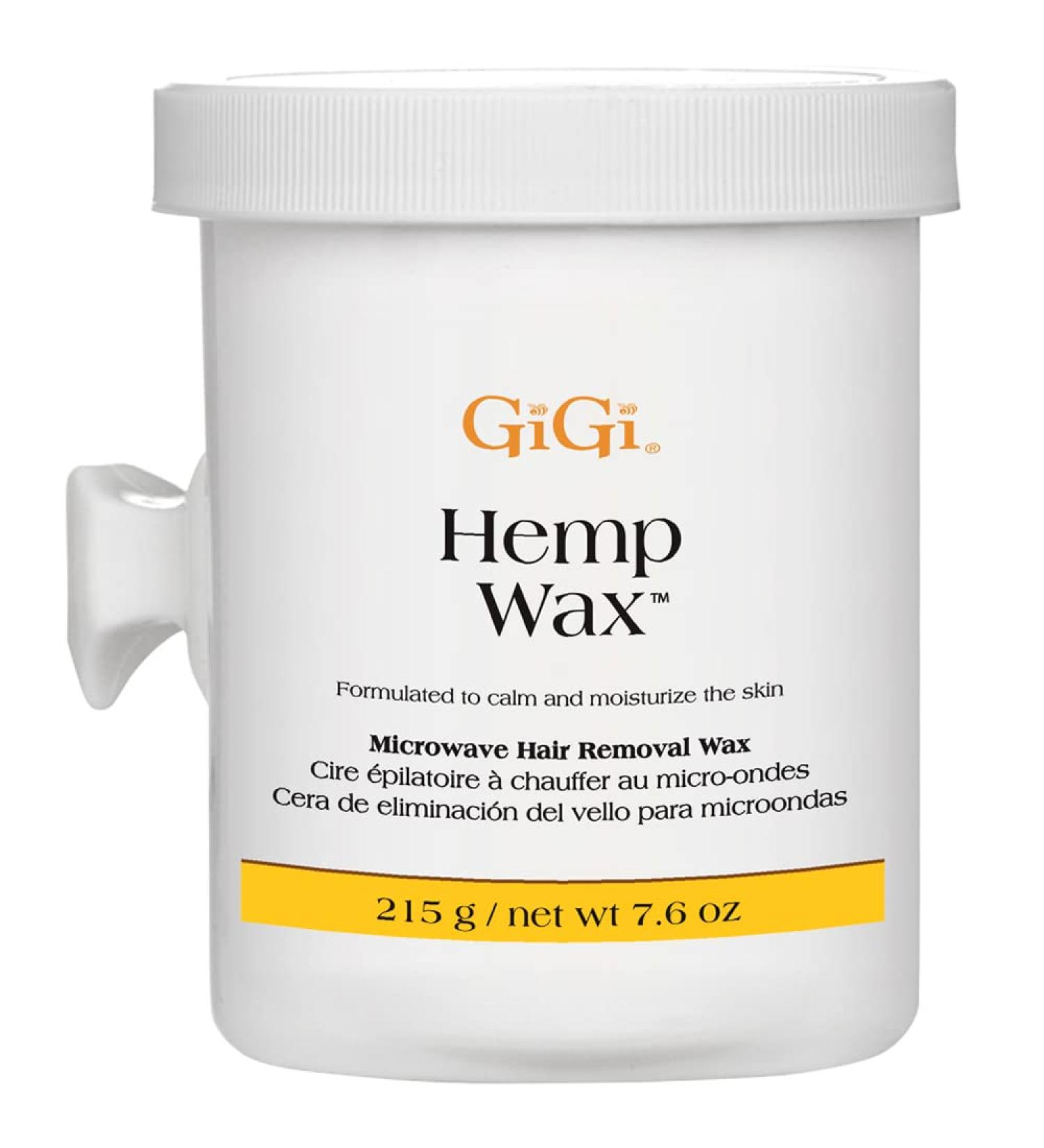 GiGi Hemp Wax Microwave 7.6 oz - Fast & Easy Hair Removal at Home - Buy Online on GoSupps.com