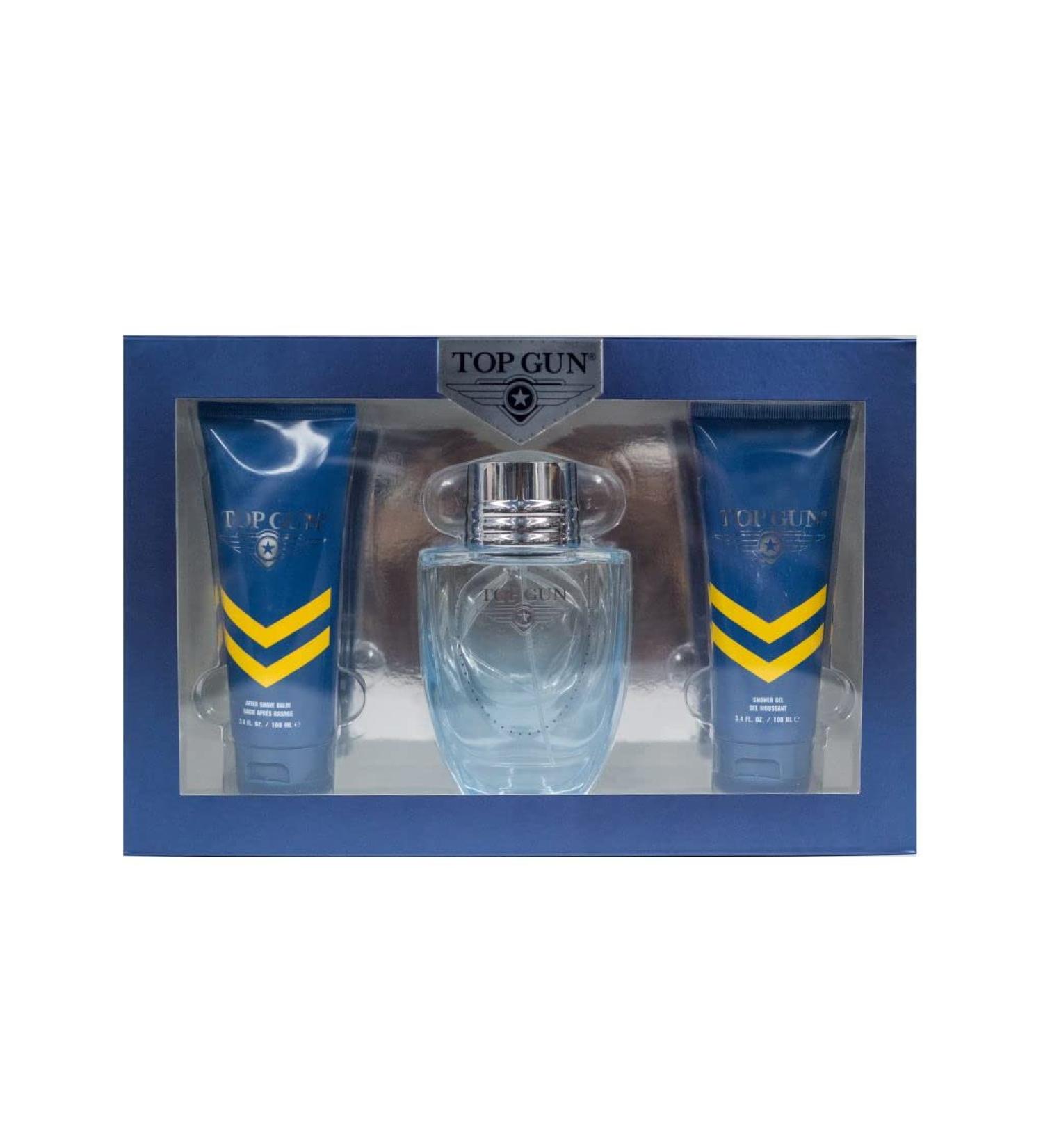Top Gun Chevron Eau de Toilette 3-Piece Gift Set for Men - Buy Online on GoSupps.com