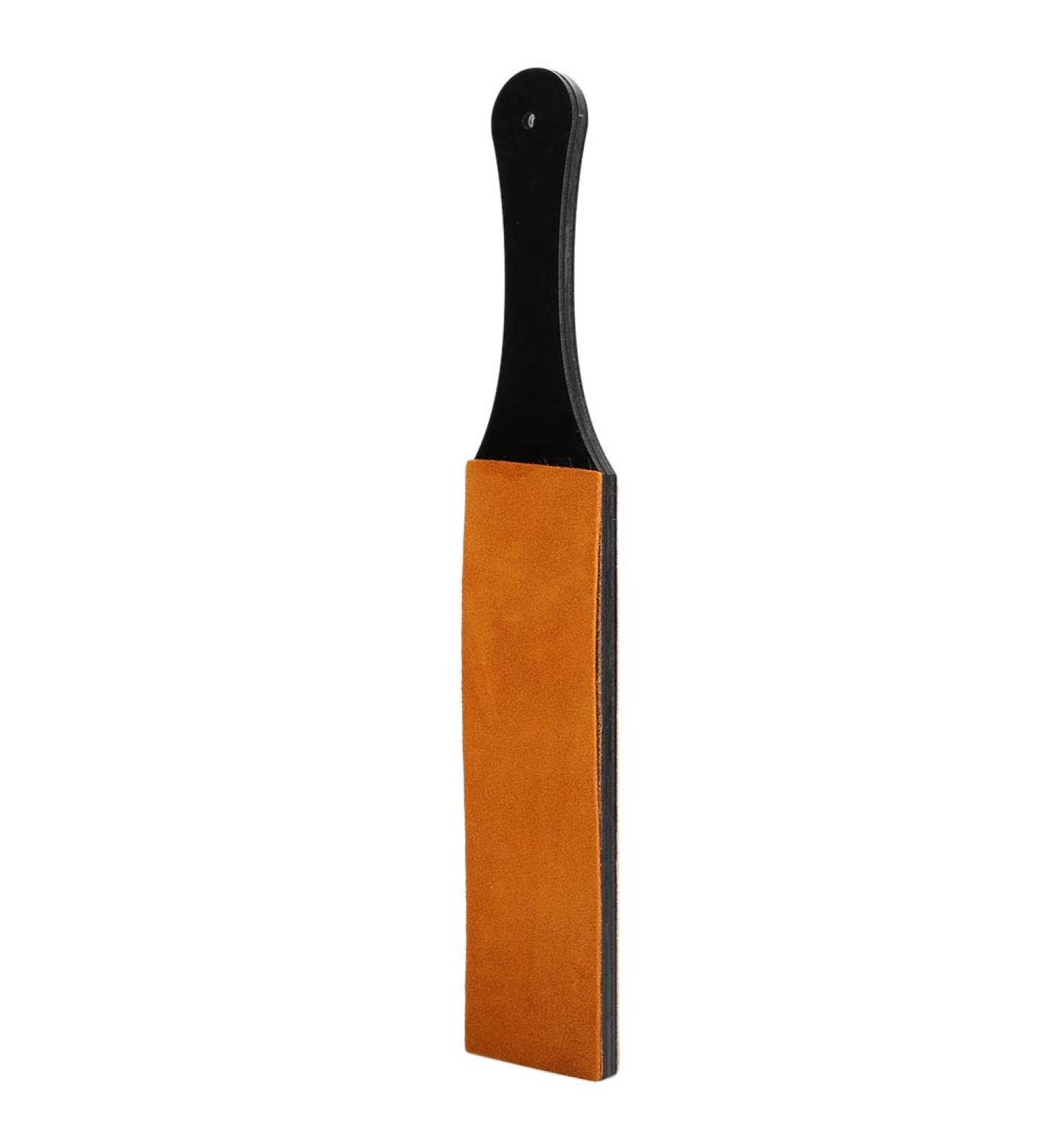 Double-Sided Leather Sharpening Belt | Efficient Knife Sharpener Tool for Home (L 45 cm) - Shop Internationally - Buy Online on GoSupps.com