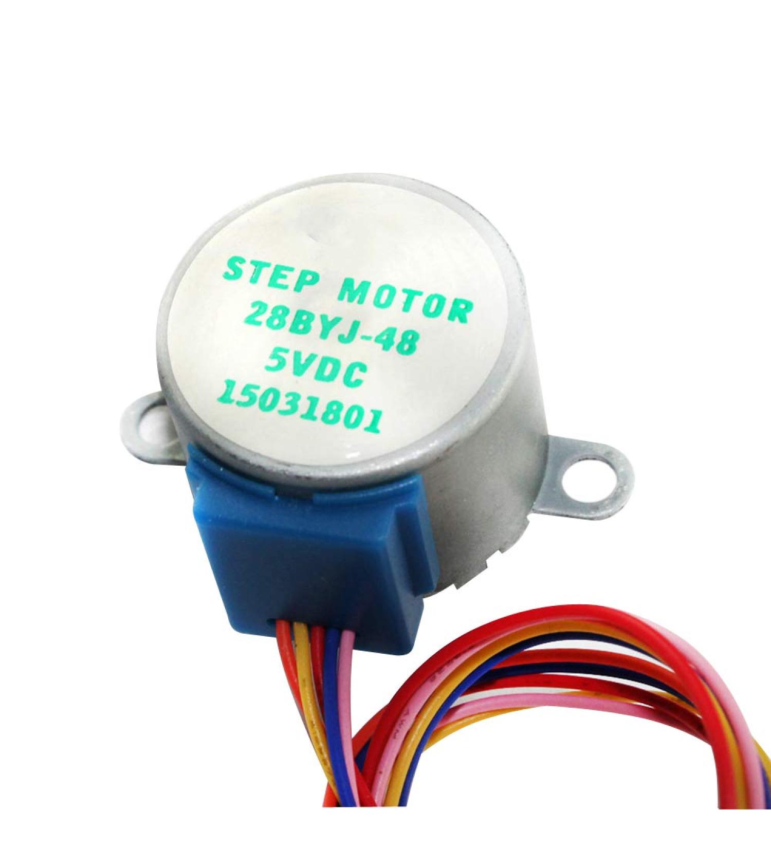 2 Pack 28BYJ-48 5V 4 Phase DC Gear Stepper Motor - Smart Electronics | Set of 2 - Buy Online on GoSupps.com