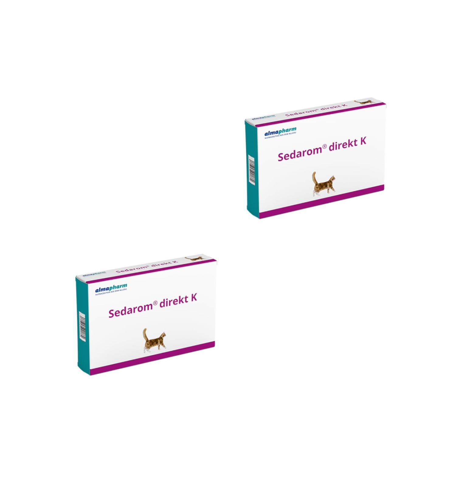 Almapharm Sedarom Double Pack - 2 x 72 Tablets | Cat Supplement for Nerve Metabolism | International Shipping Available - Buy Online on GoSupps.com