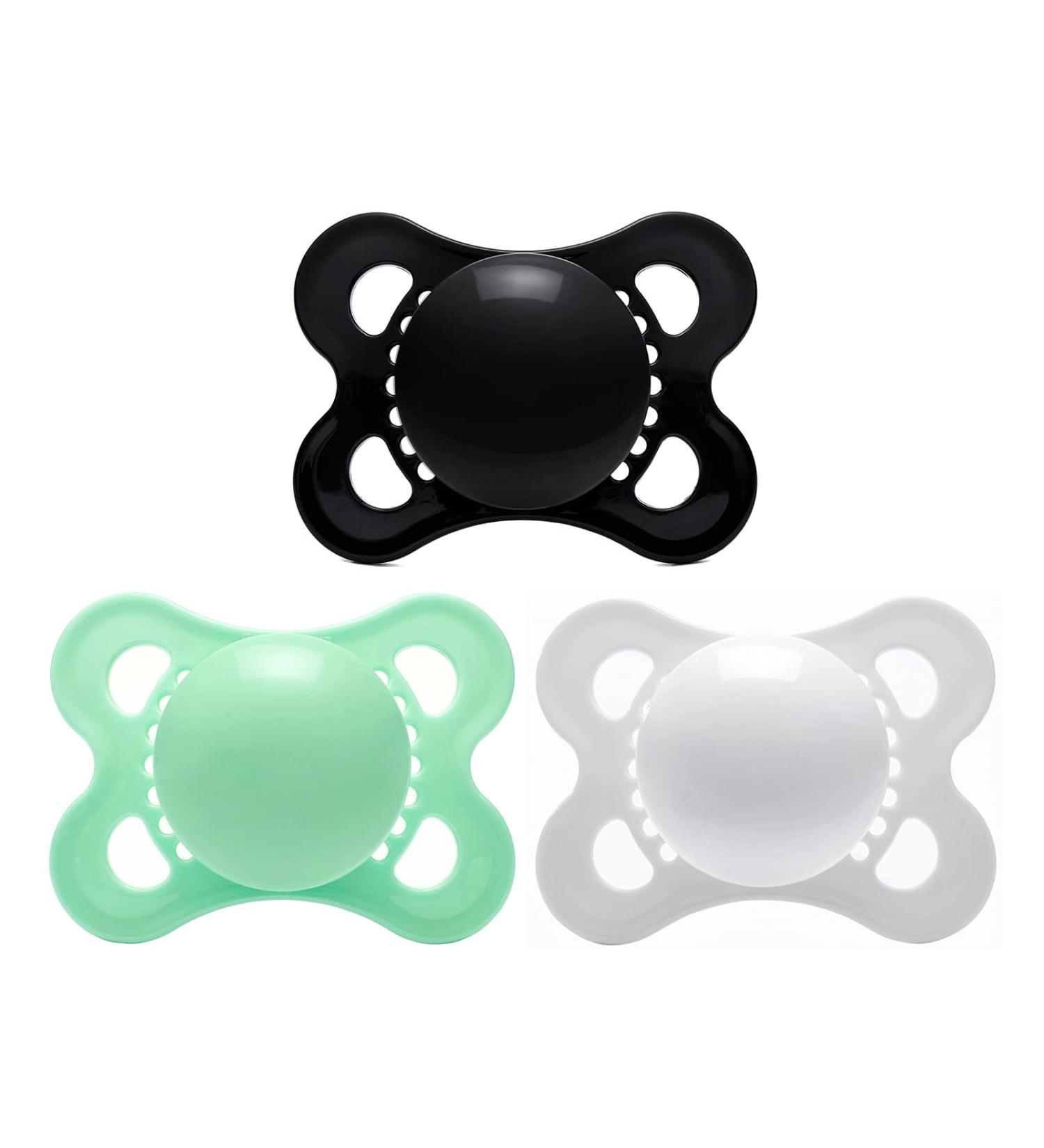 LittleForBig Bigshield Generation-3 Big Sized Pacifier 3 Paci Pack - Black White Green - Buy Online on GoSupps.com